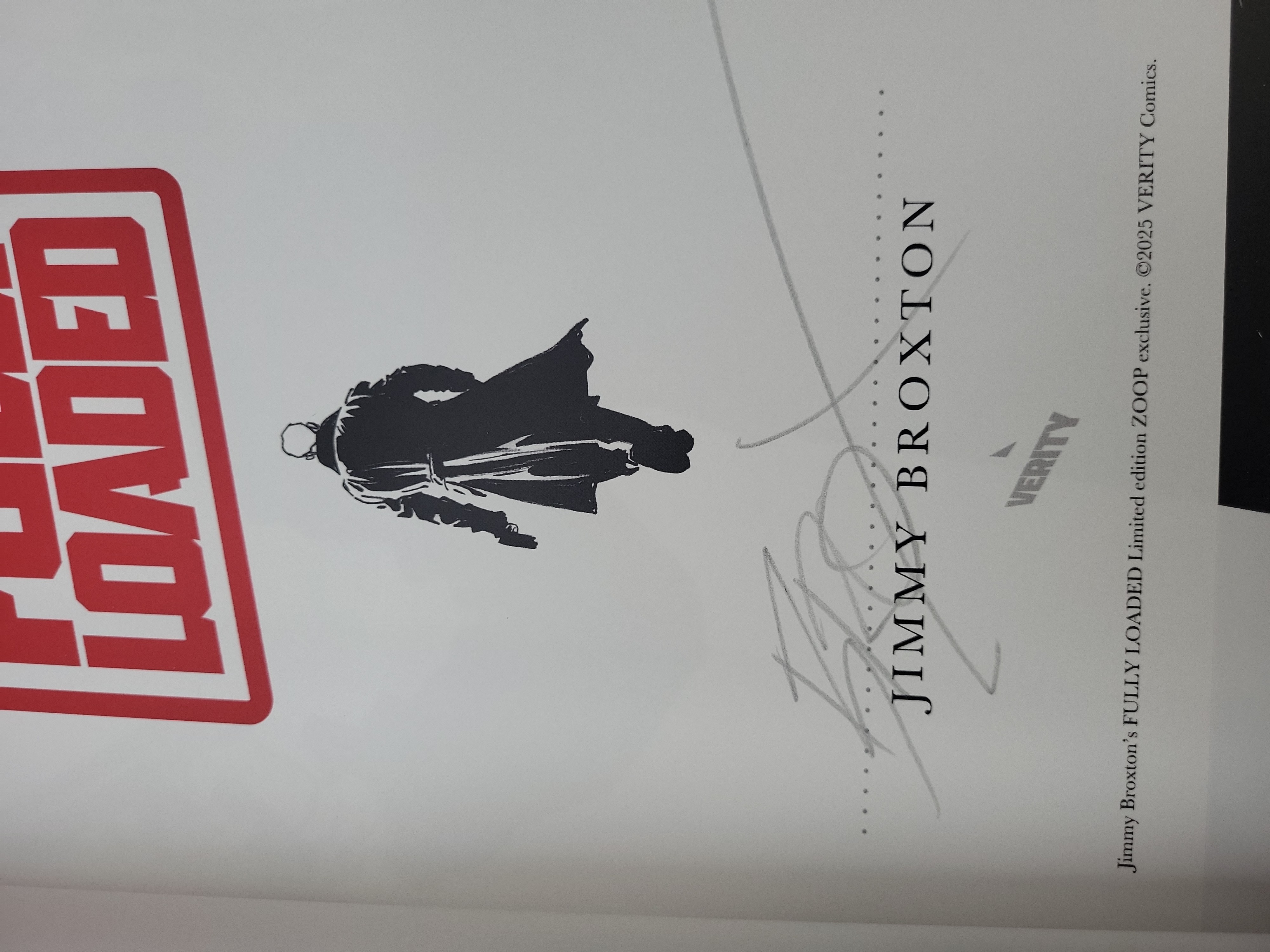 I03947 | A Pair of Signed Fully Loaded Comics