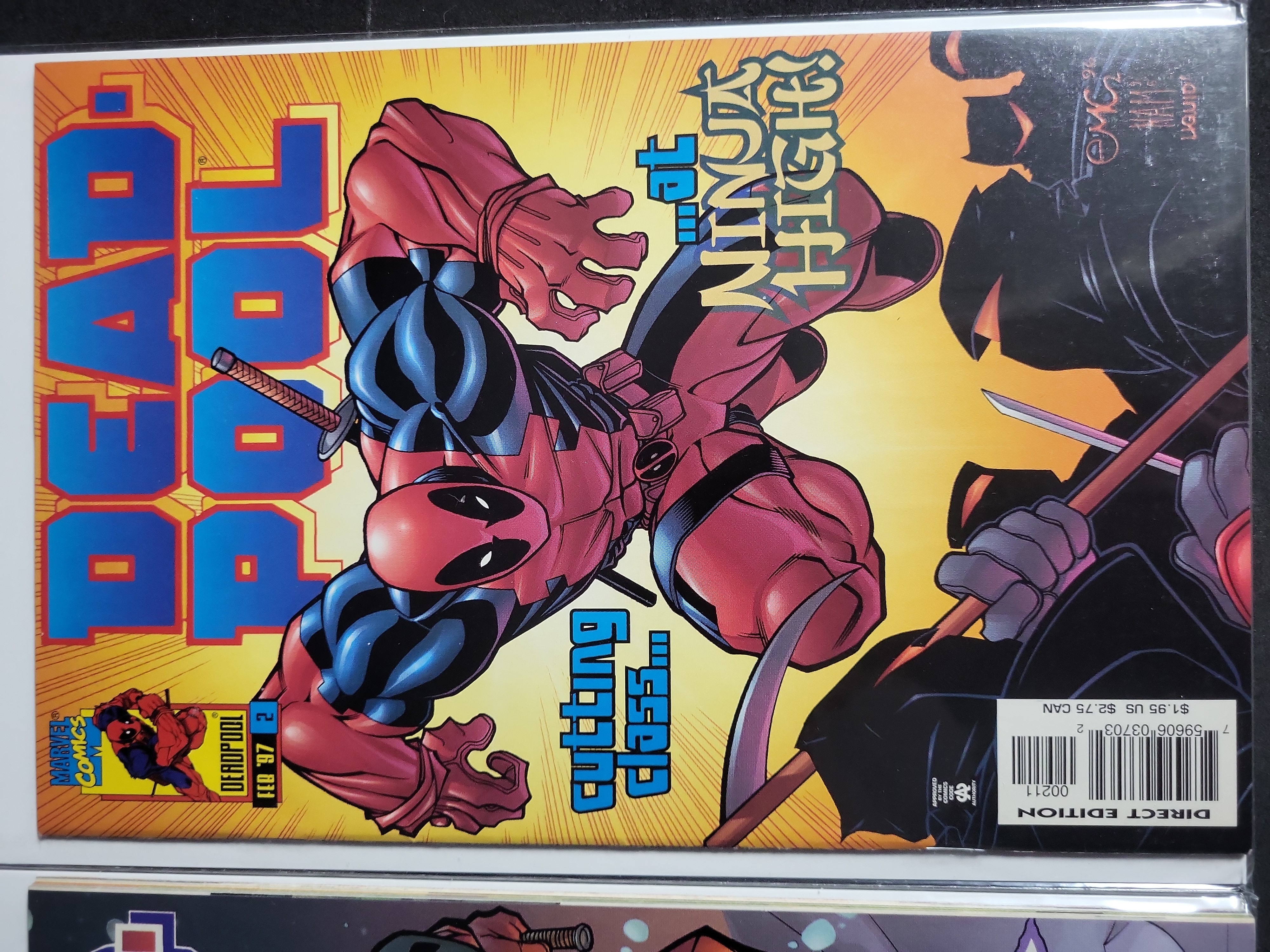 I04017 | Two Deadpool Marvel Comic Books