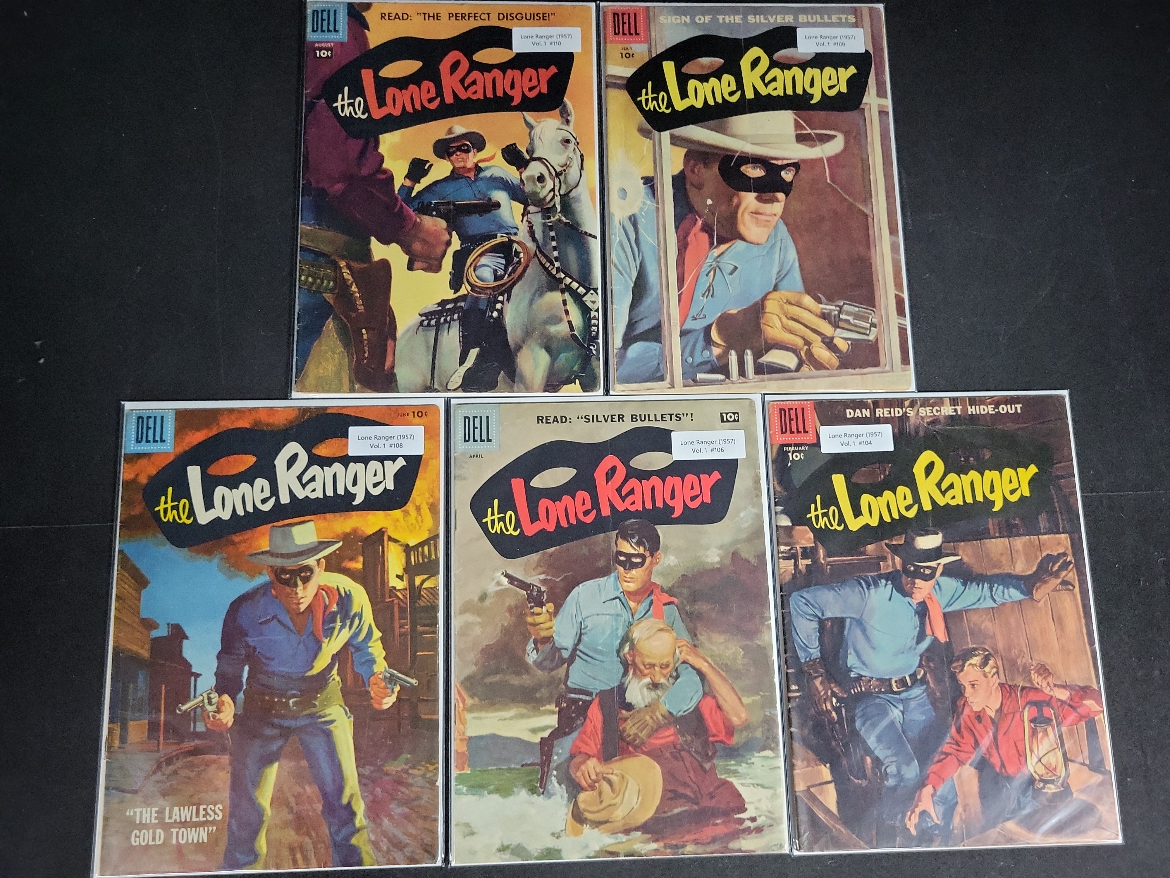 I04786 | Collection of Dell Lone Ranger Comics