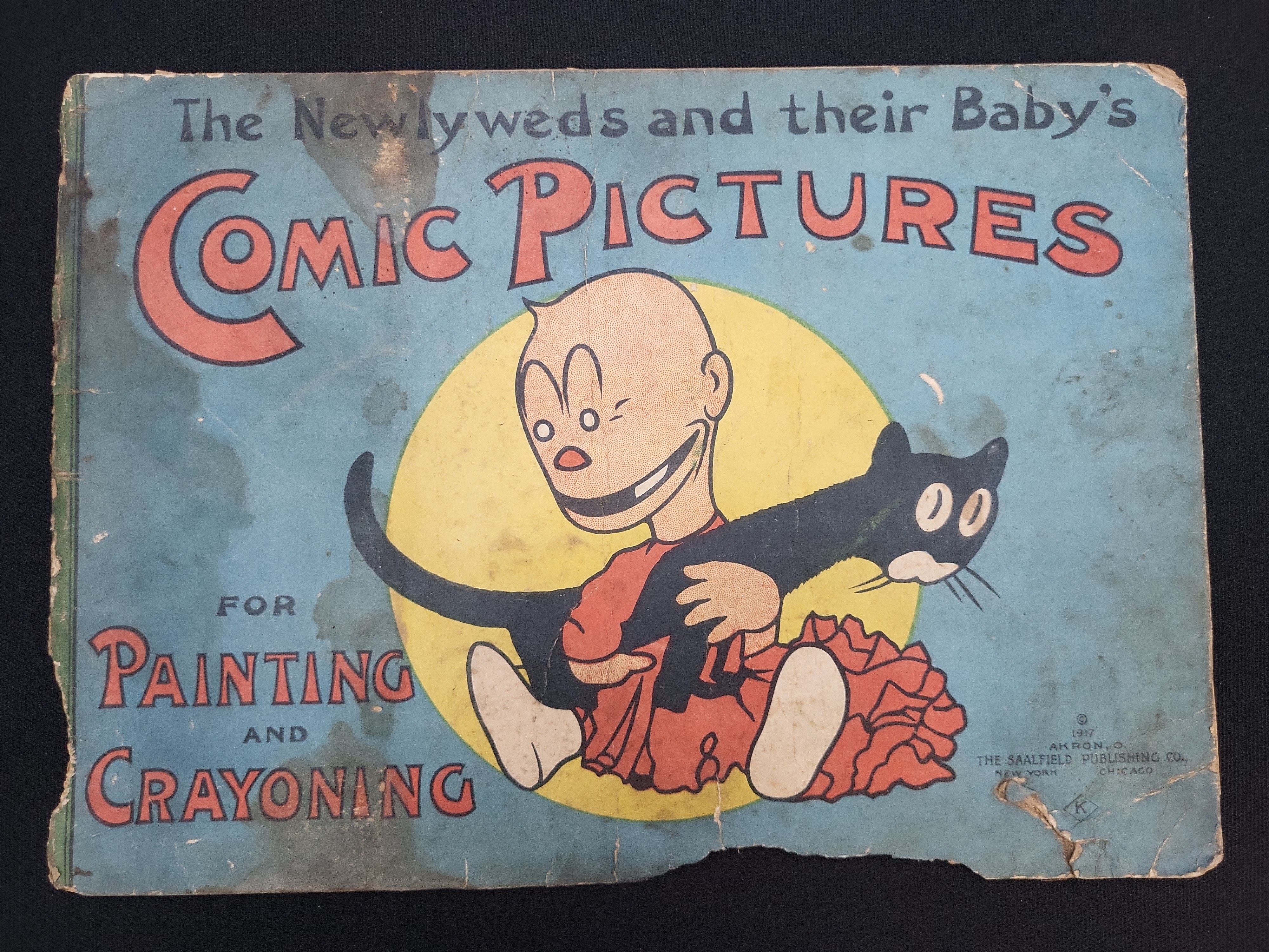 I04830 | McManus. The Newlyweds Comic Painting Book. 1917.