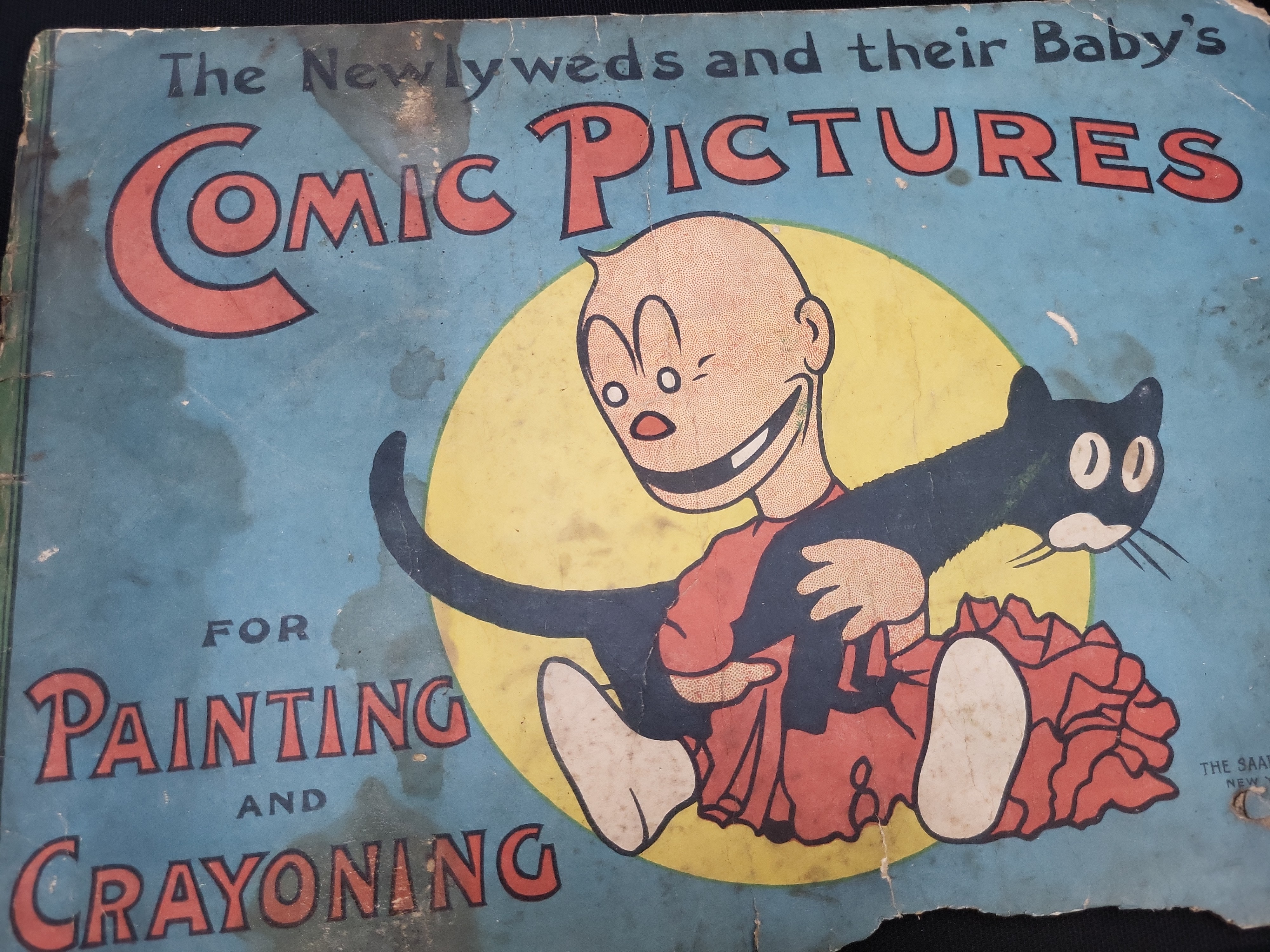 I04830 | McManus. The Newlyweds Comic Painting Book. 1917.