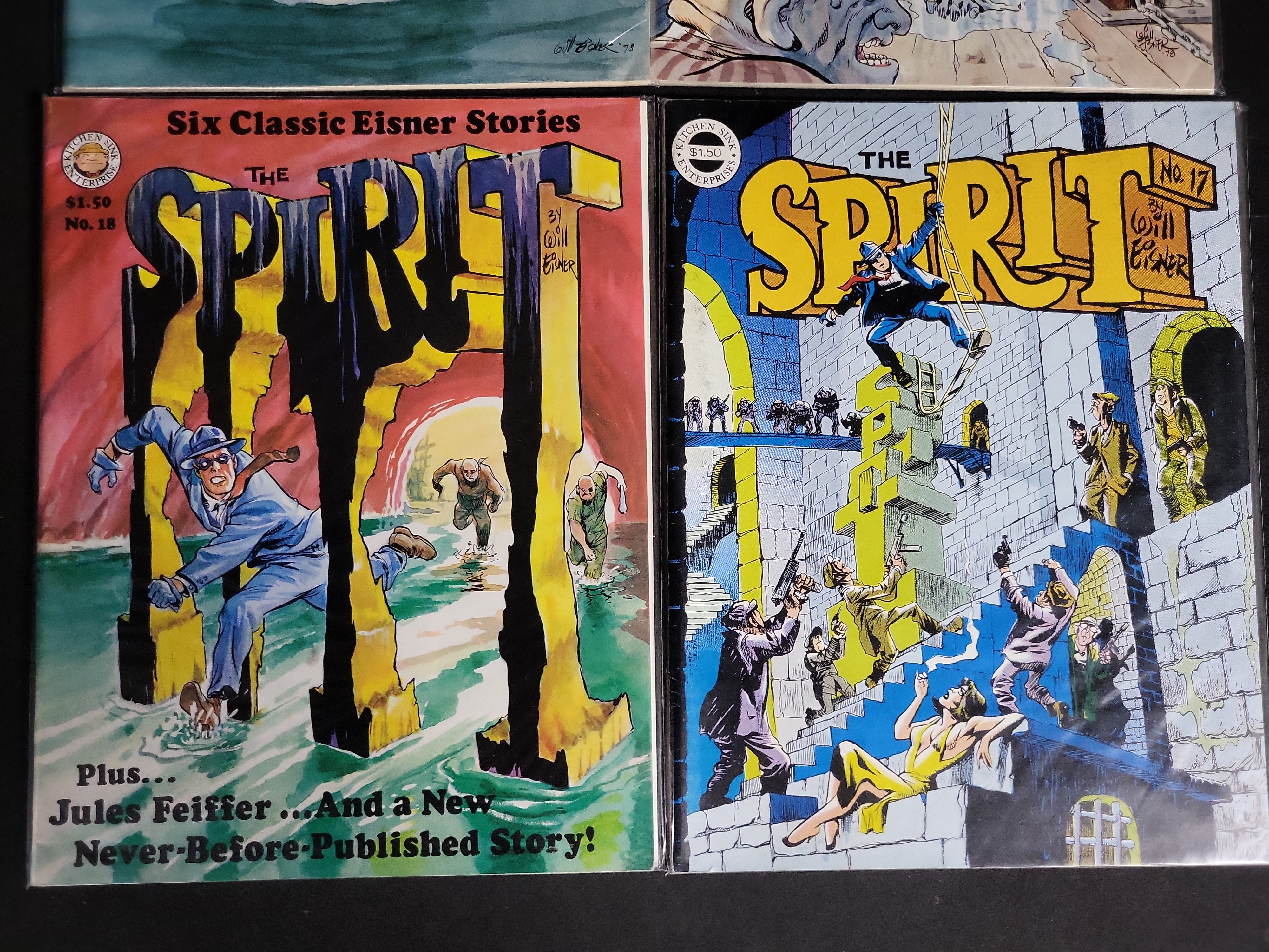 I04027 | A Group of The Spirit Comics