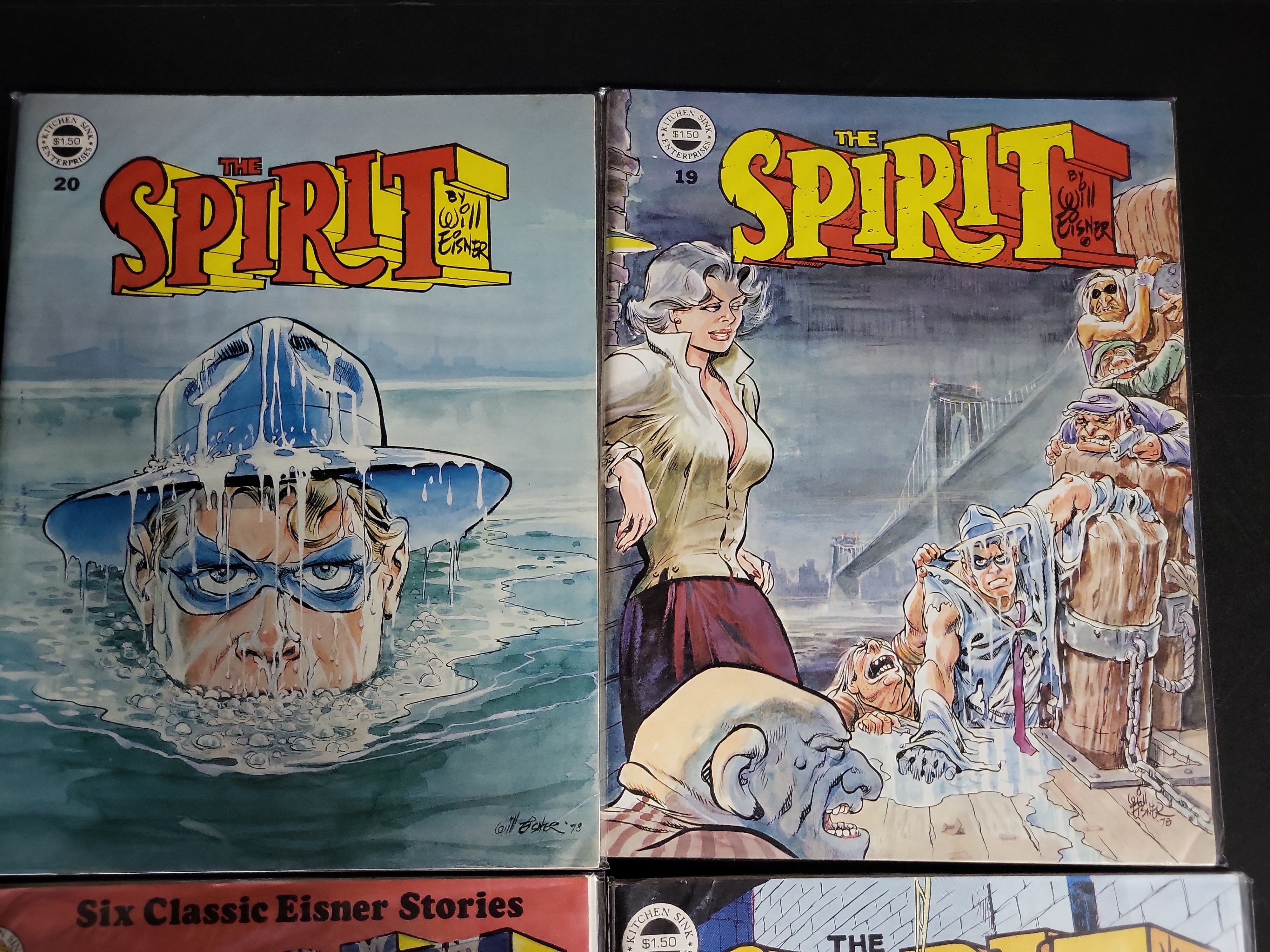 I04027 | A Group of The Spirit Comics