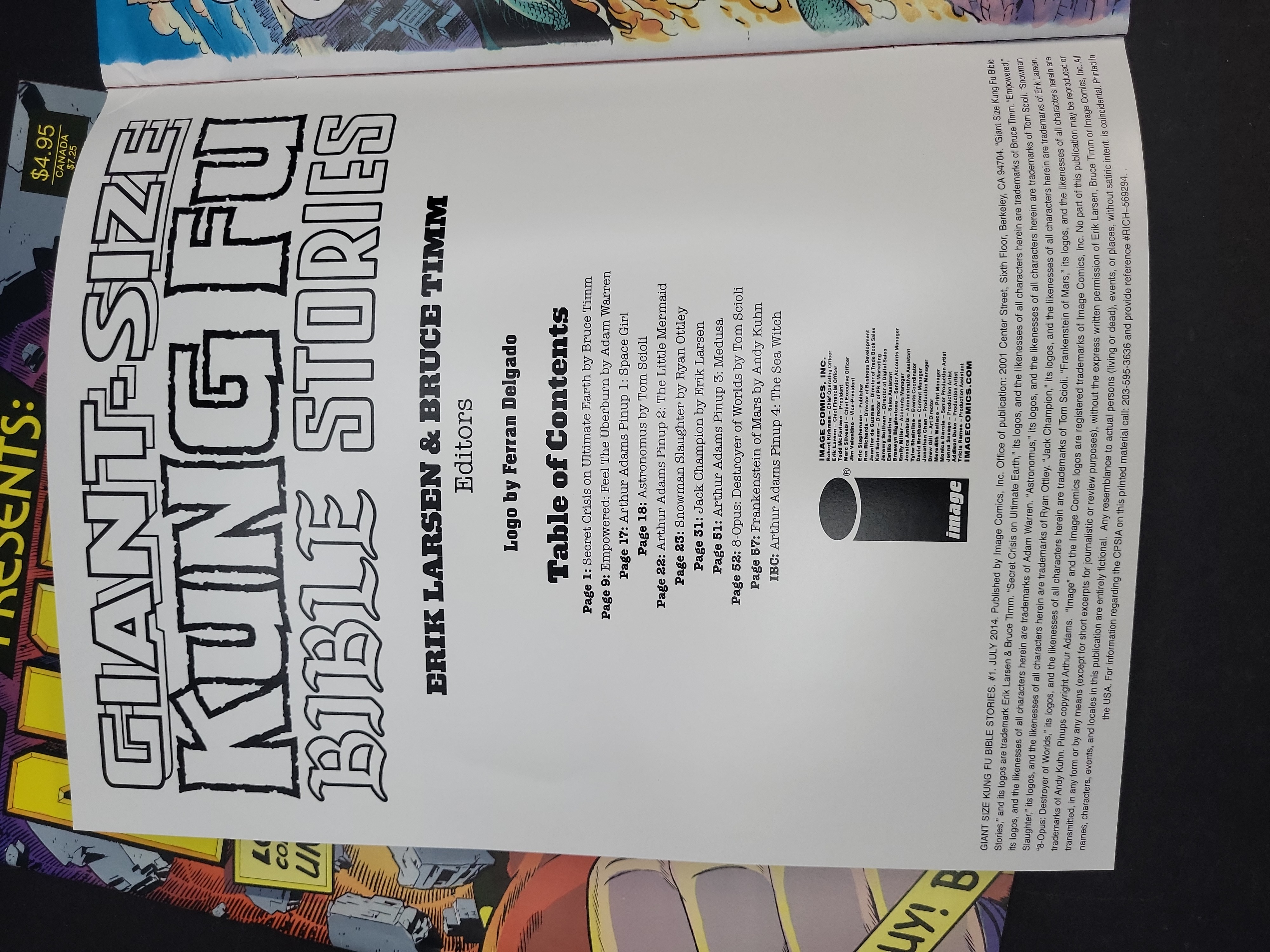 I03944 | Two Oversized Specialty Comic Books