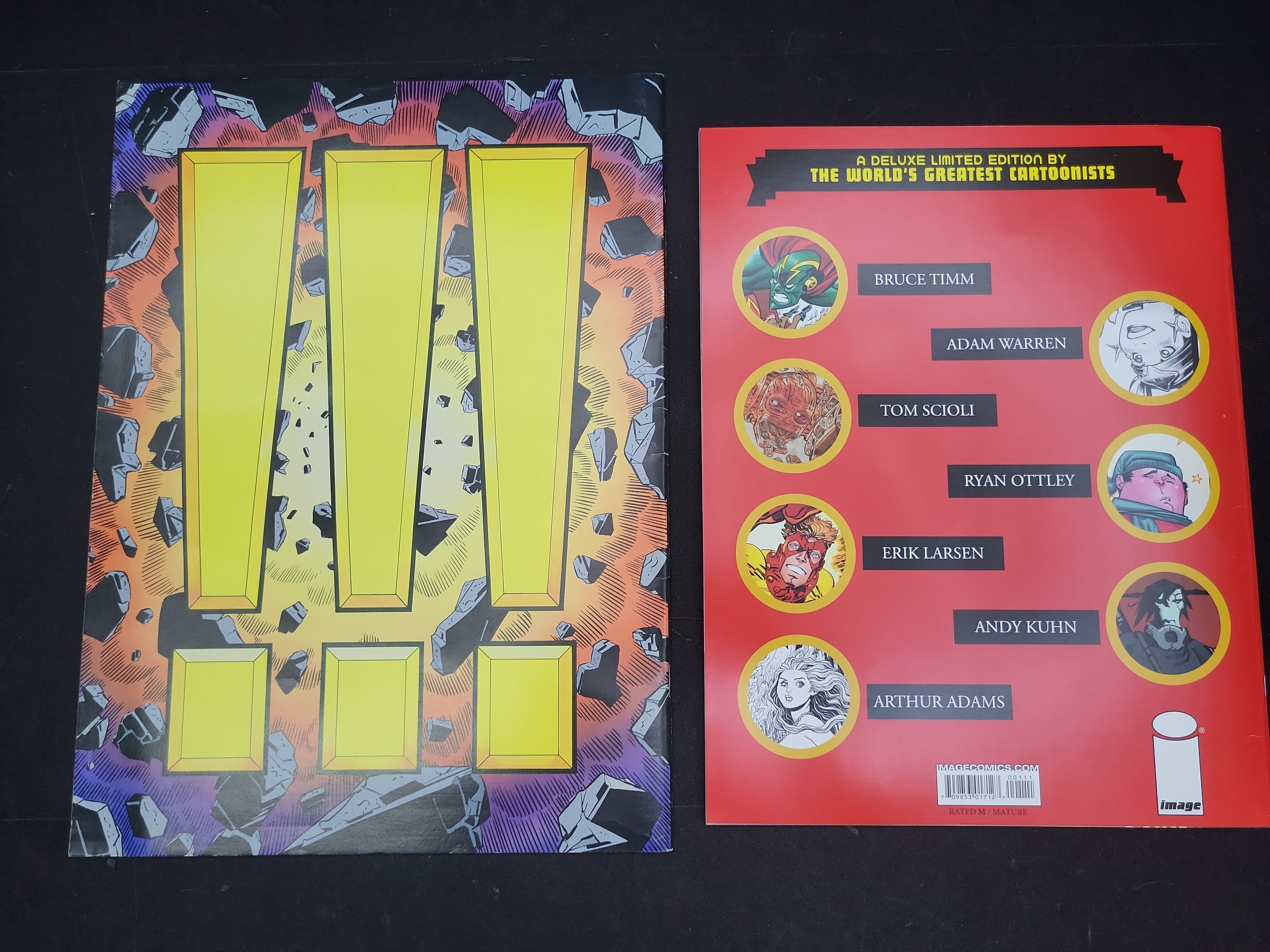 I03944 | Two Oversized Specialty Comic Books