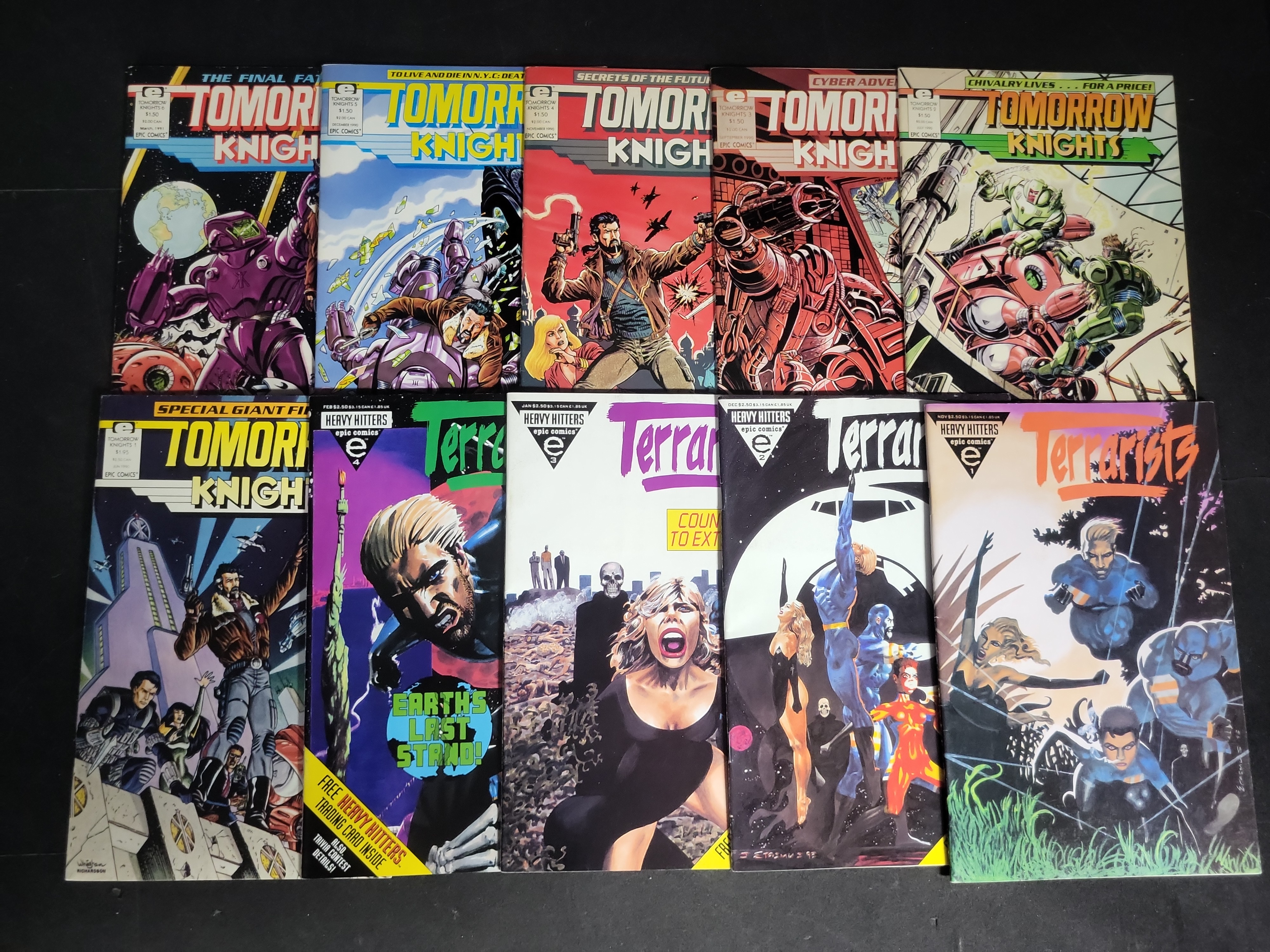I04003 | A Group of Epic Comics Series