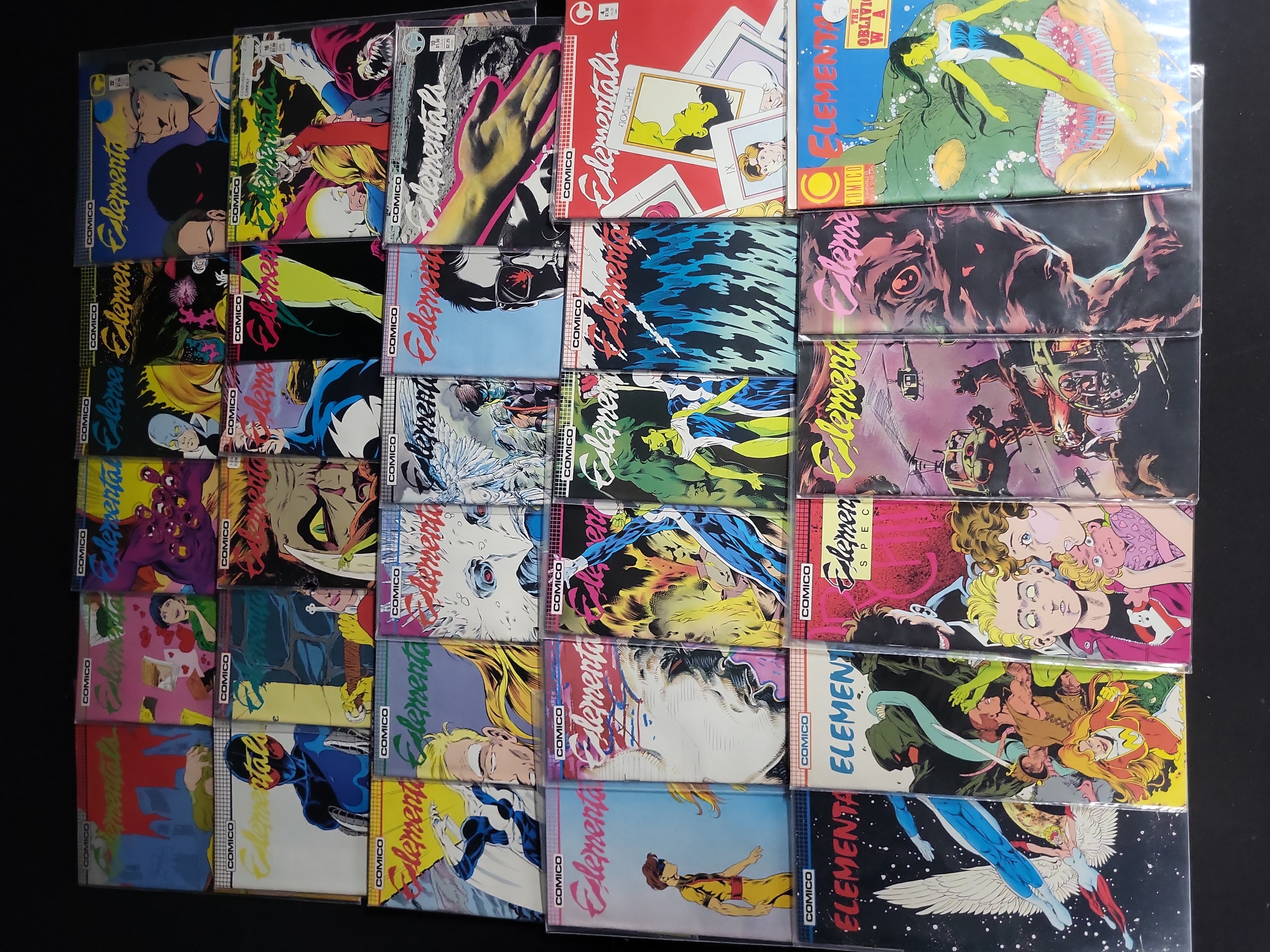 I04014 | A Collection of Comico Elementals Comics