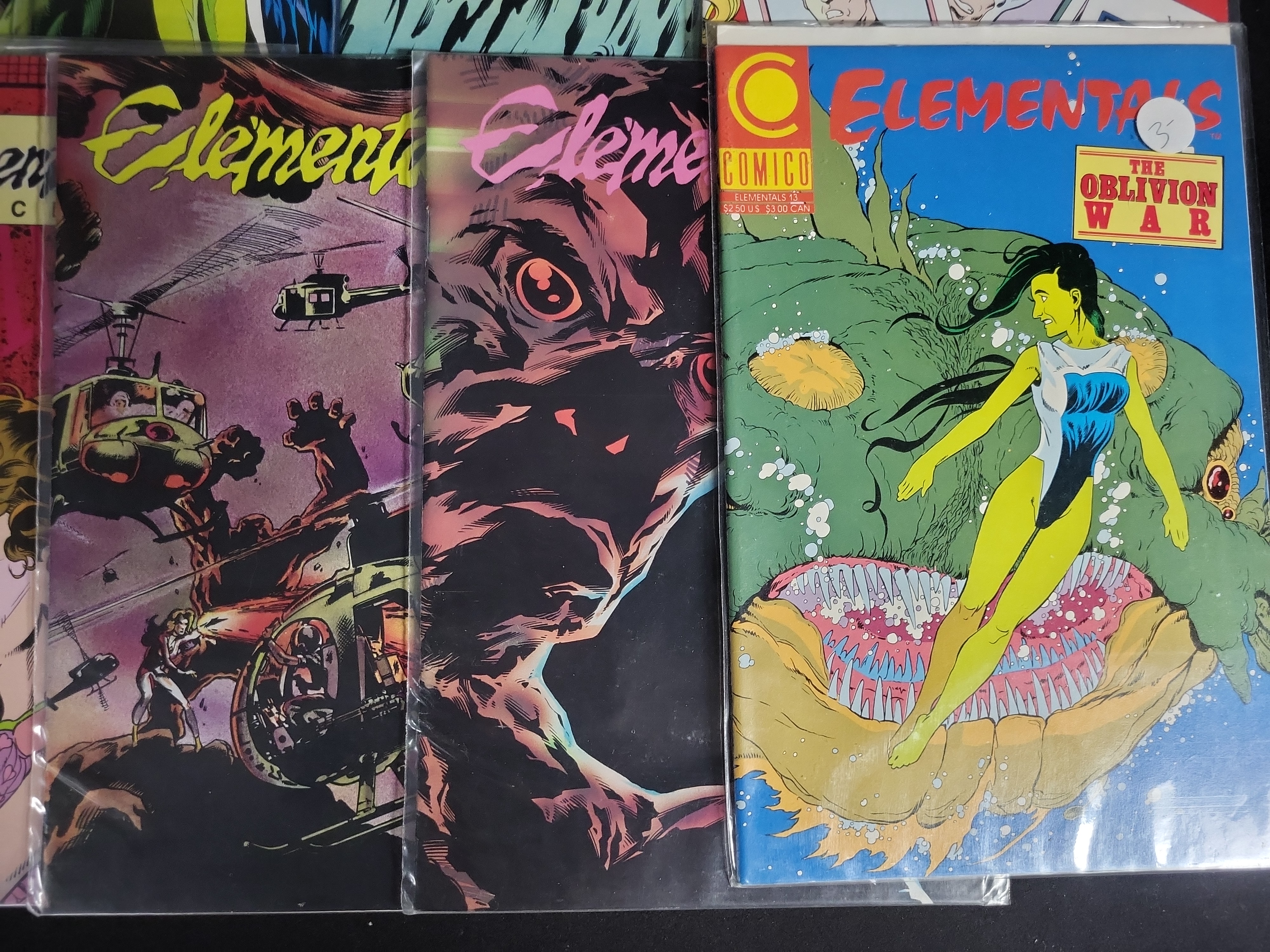 I04014 | A Collection of Comico Elementals Comics