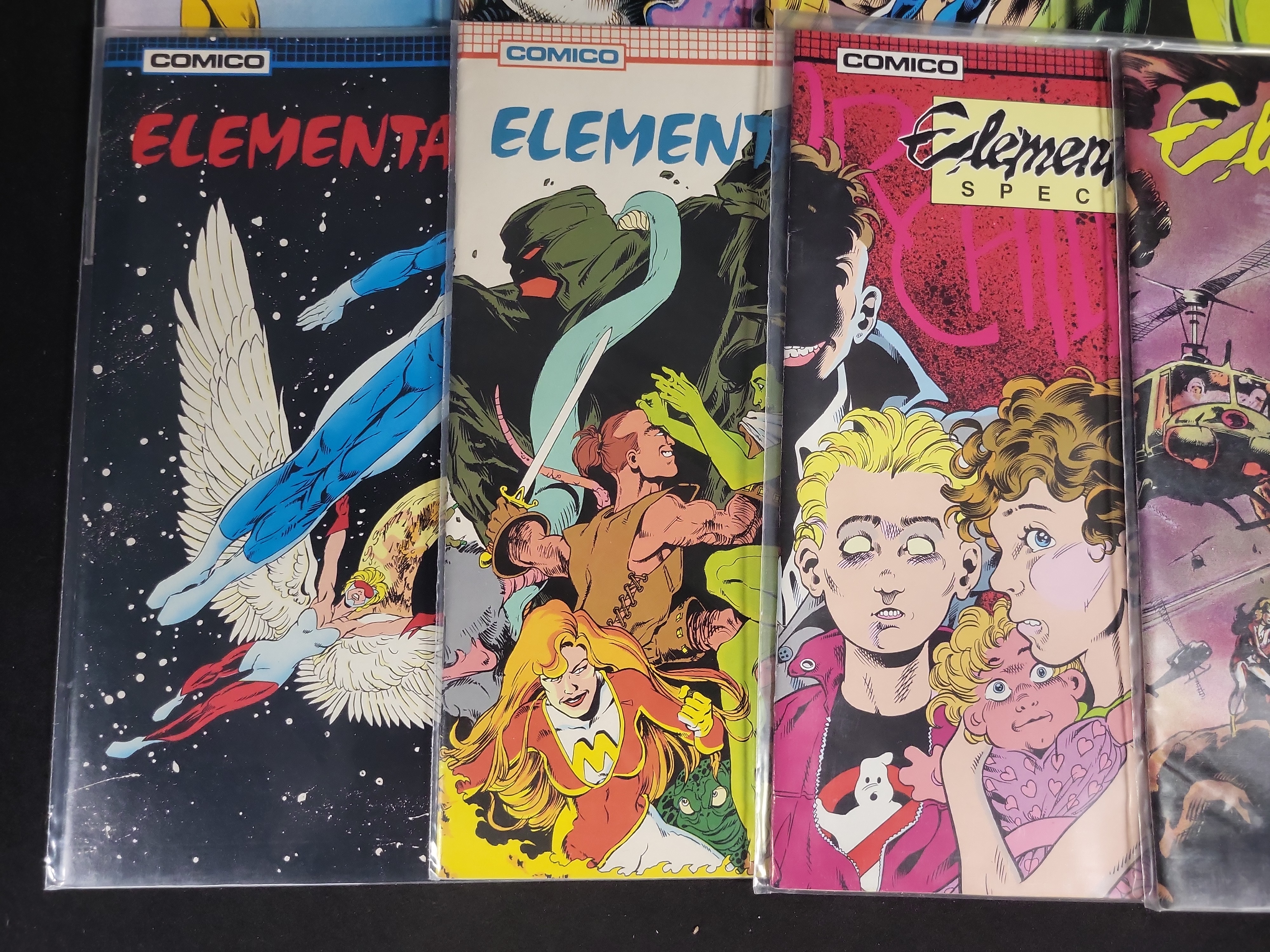 I04014 | A Collection of Comico Elementals Comics