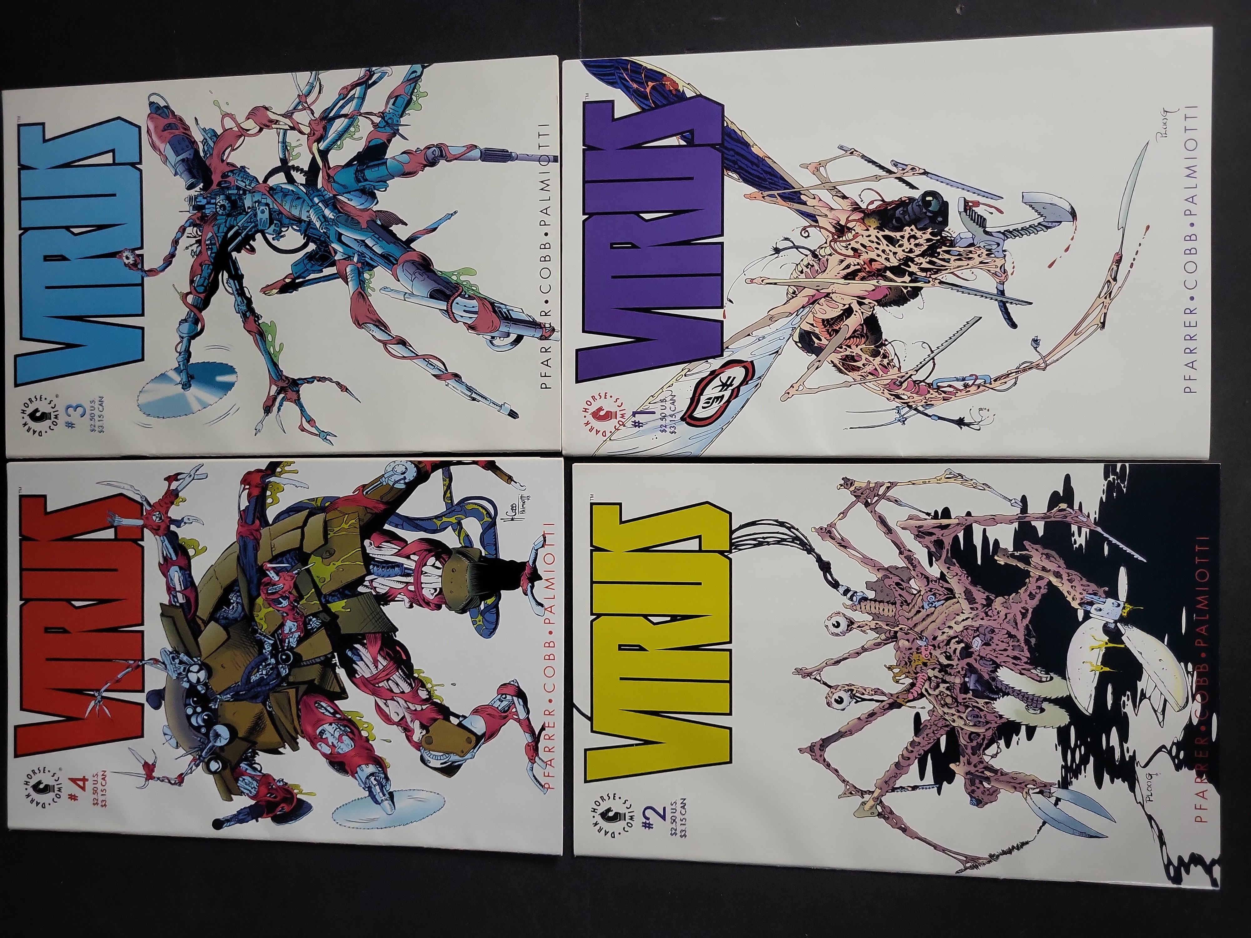 I04063 | A Set of Virus Comic Books