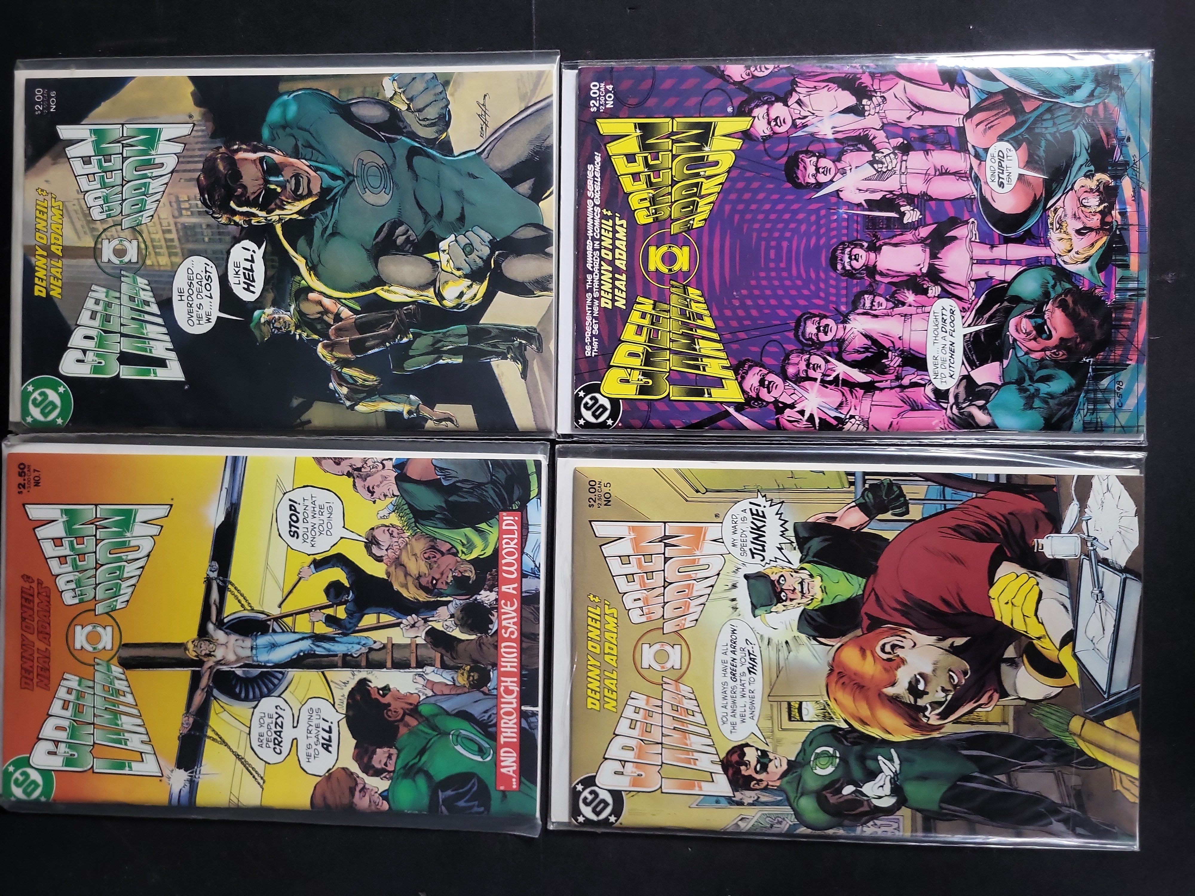 I04091 | Green Lantern Green Arrow Comic Set