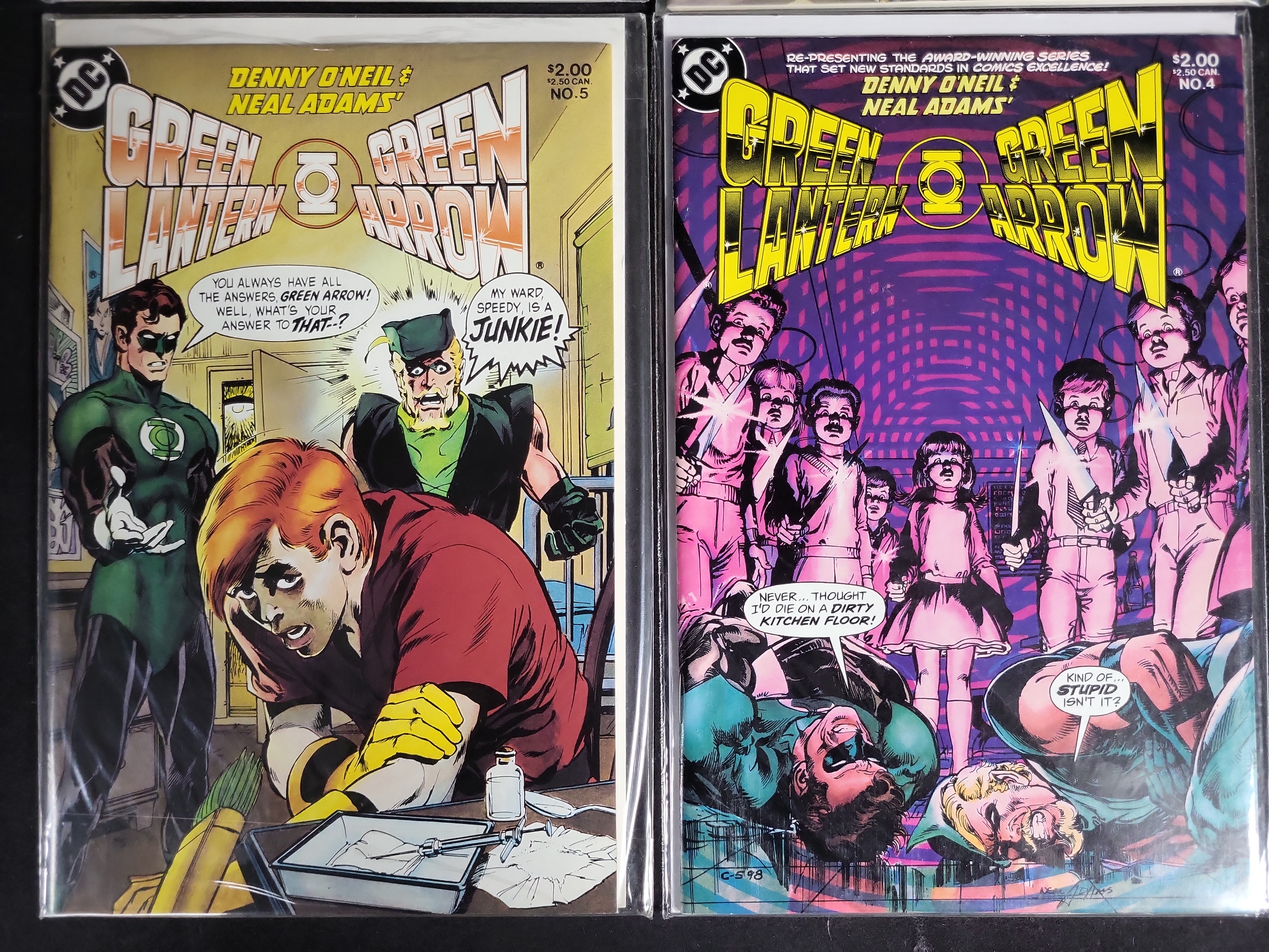 I04091 | Green Lantern Green Arrow Comic Set