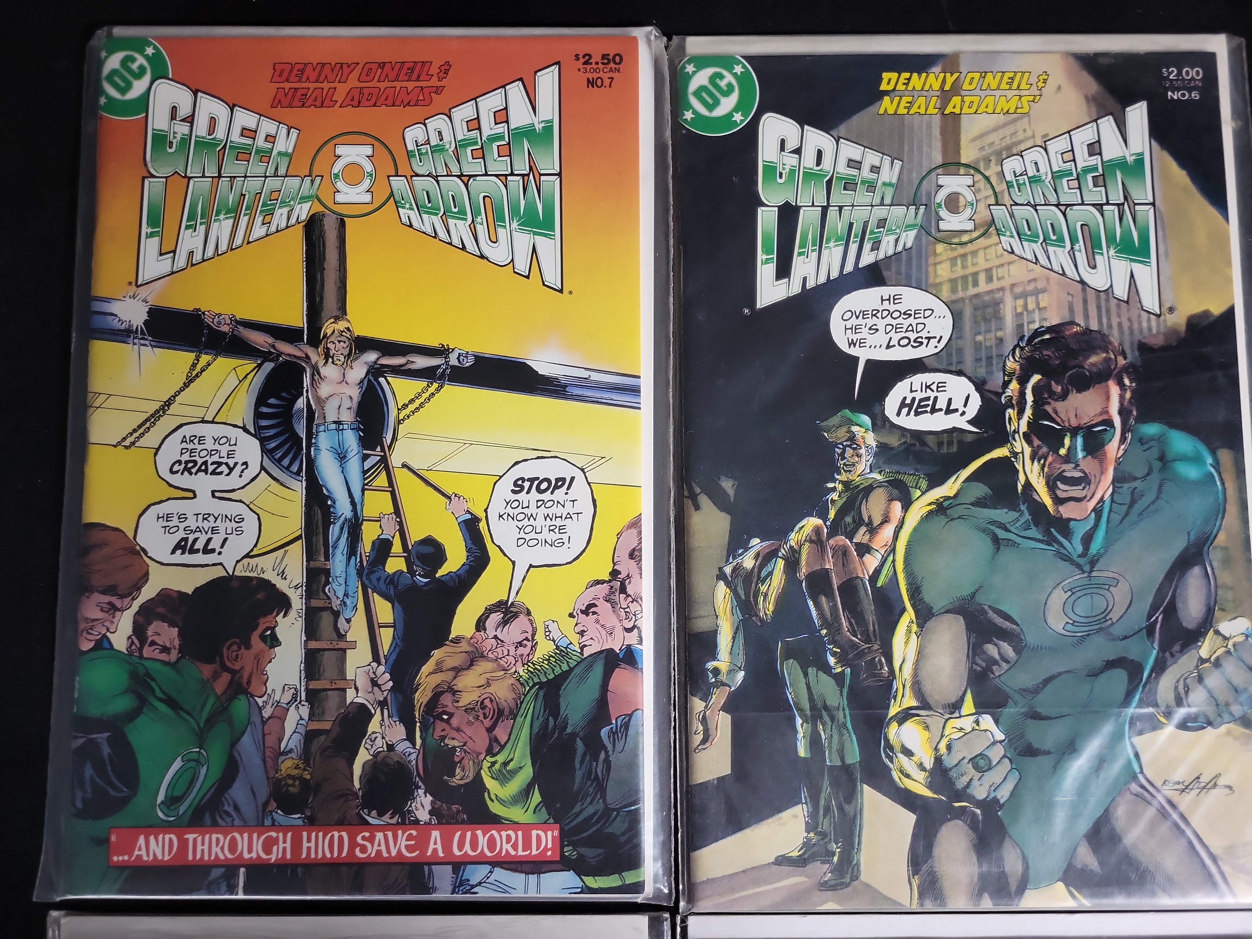 I04091 | Green Lantern Green Arrow Comic Set