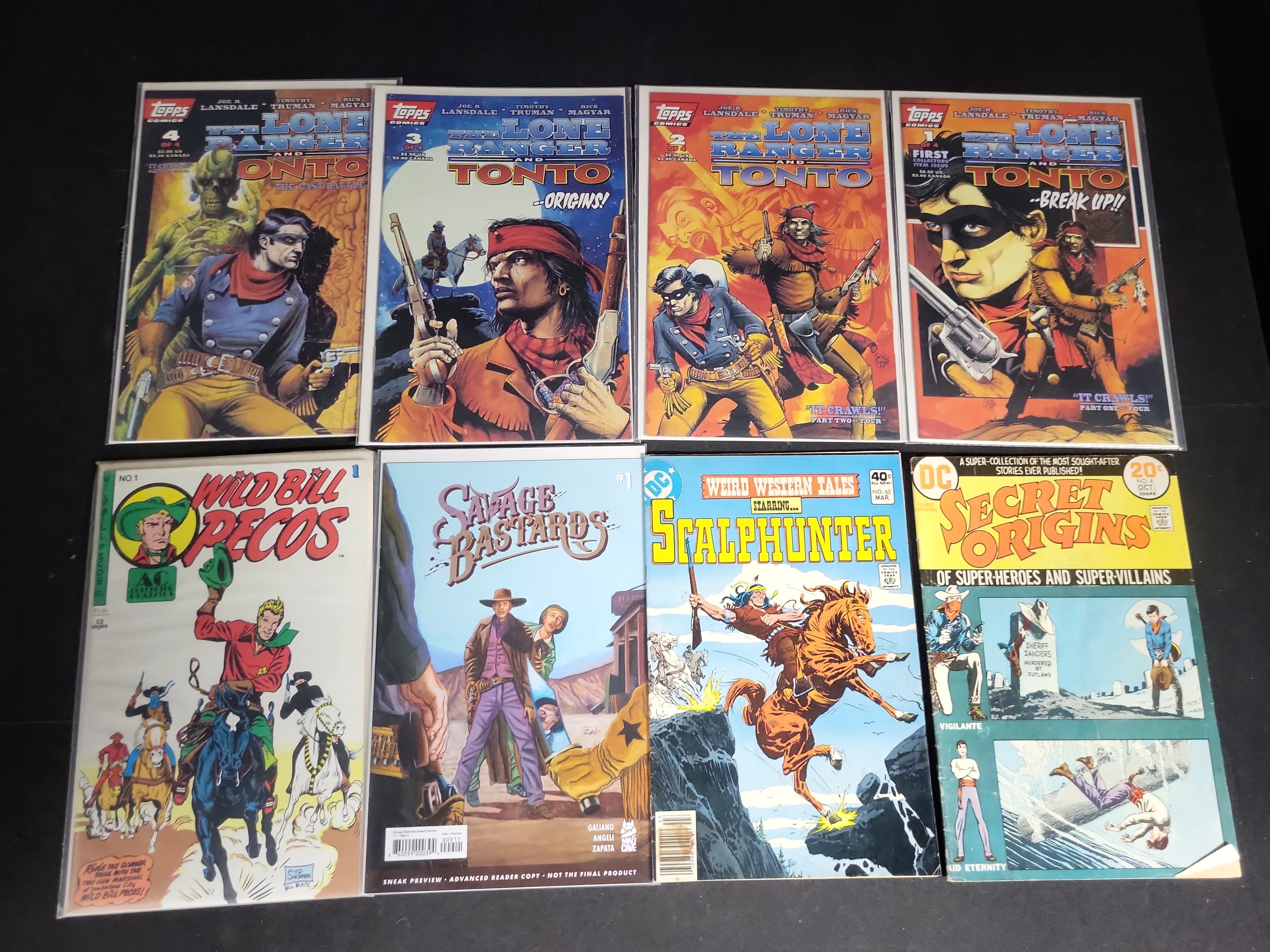 I04569 | Collection of Eight Western Comic Books