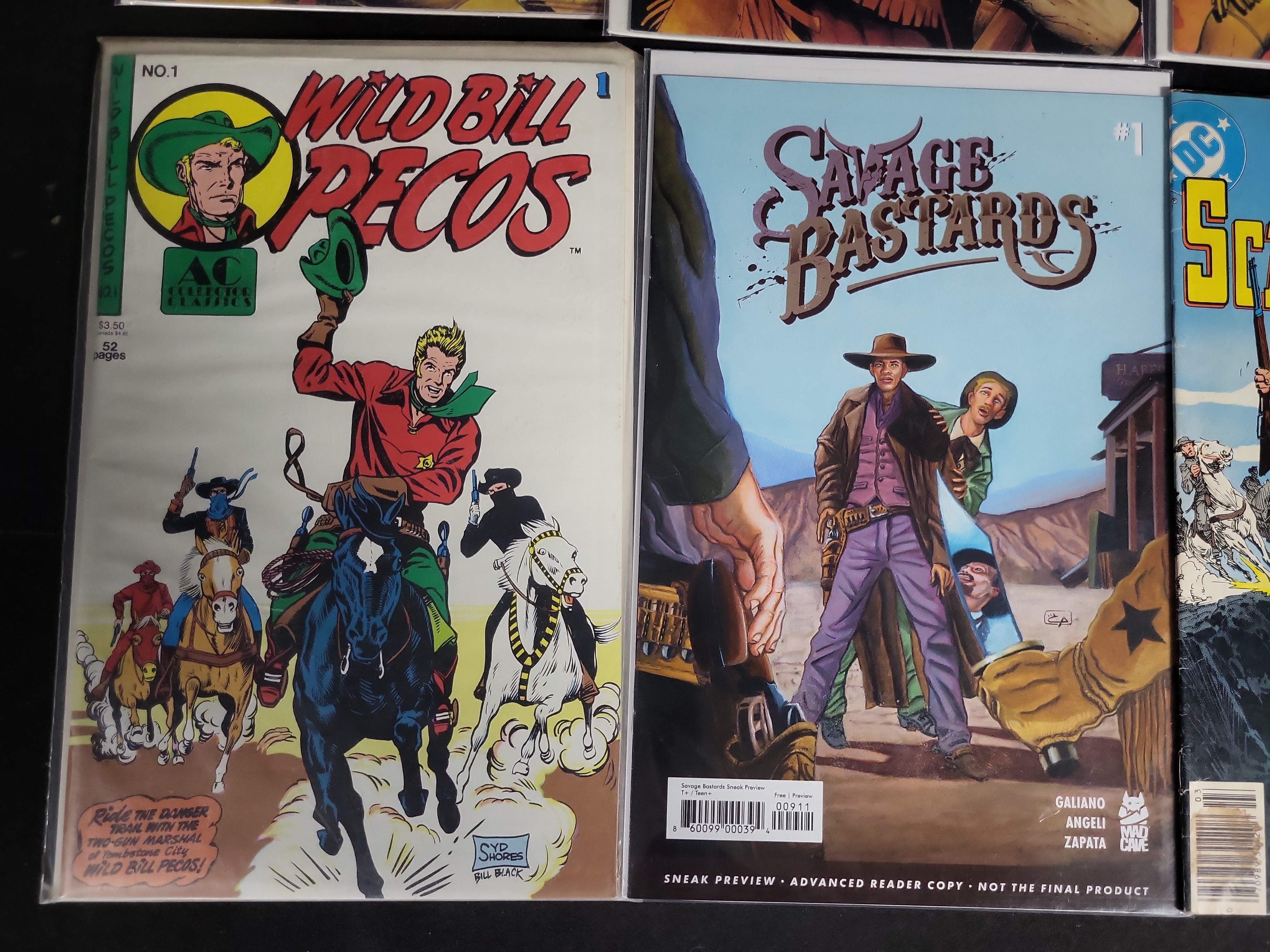 I04569 | Collection of Eight Western Comic Books