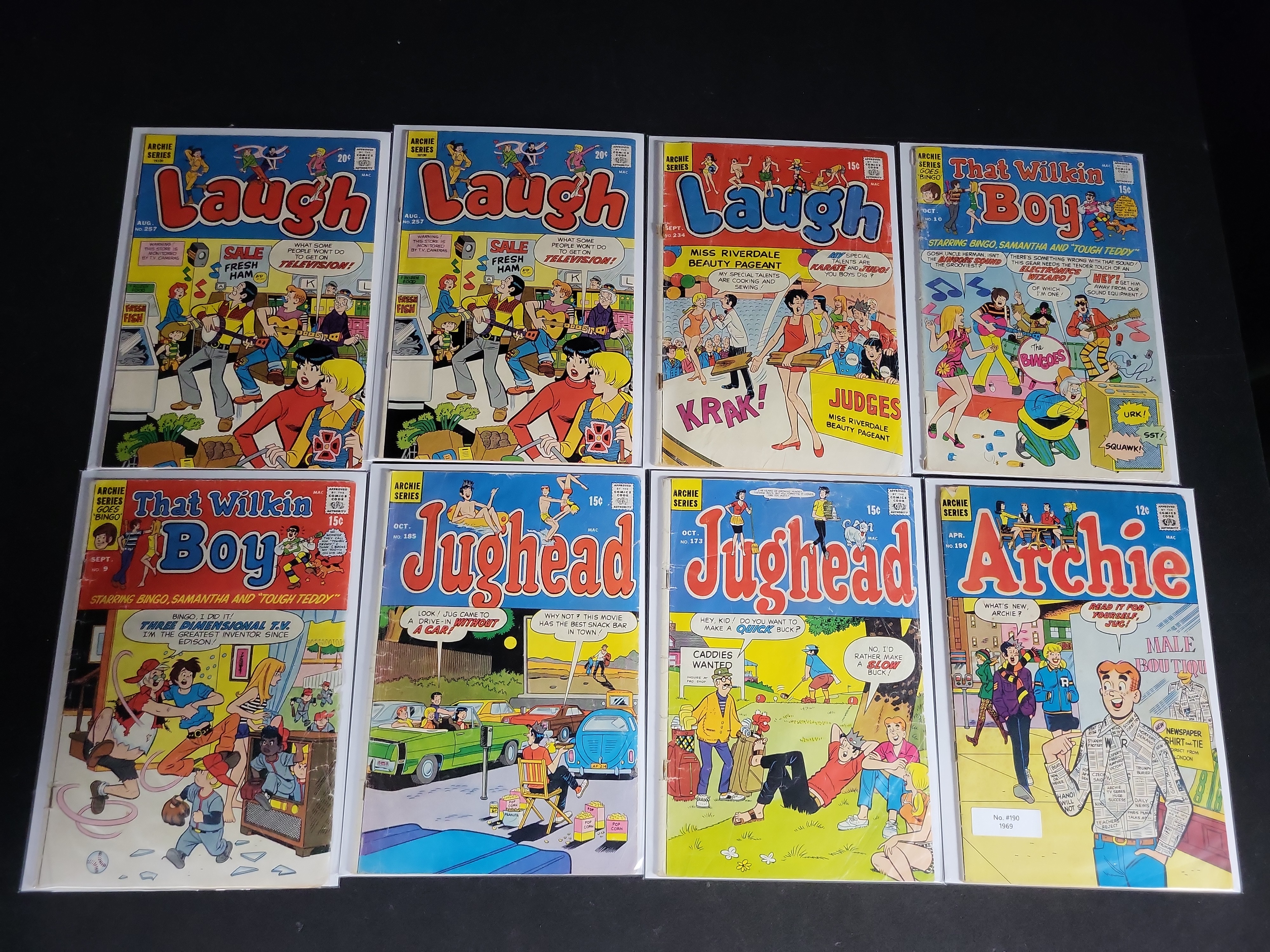 I04788 | Collection of Eight Archie Series Comics