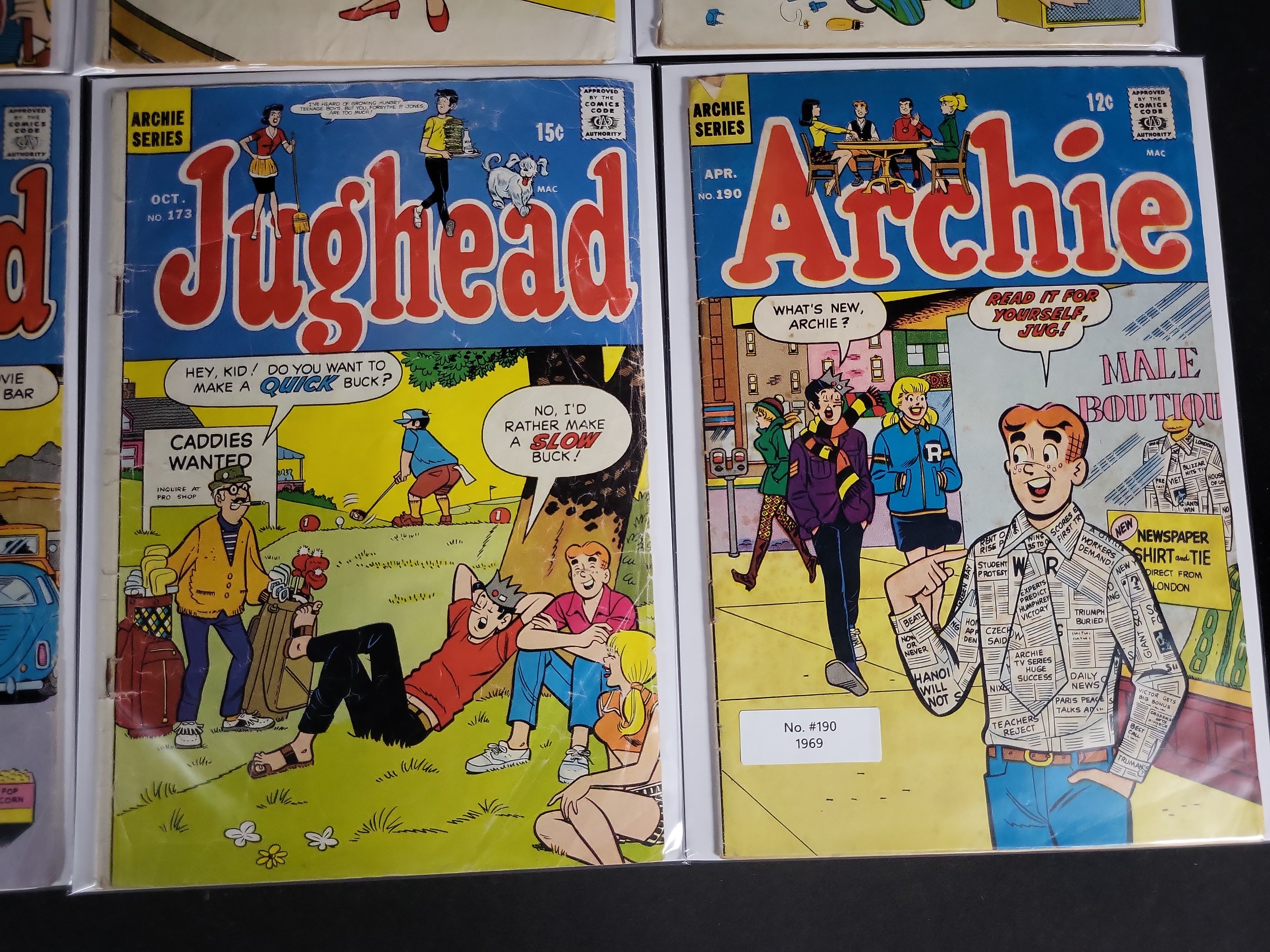 I04788 | Collection of Eight Archie Series Comics