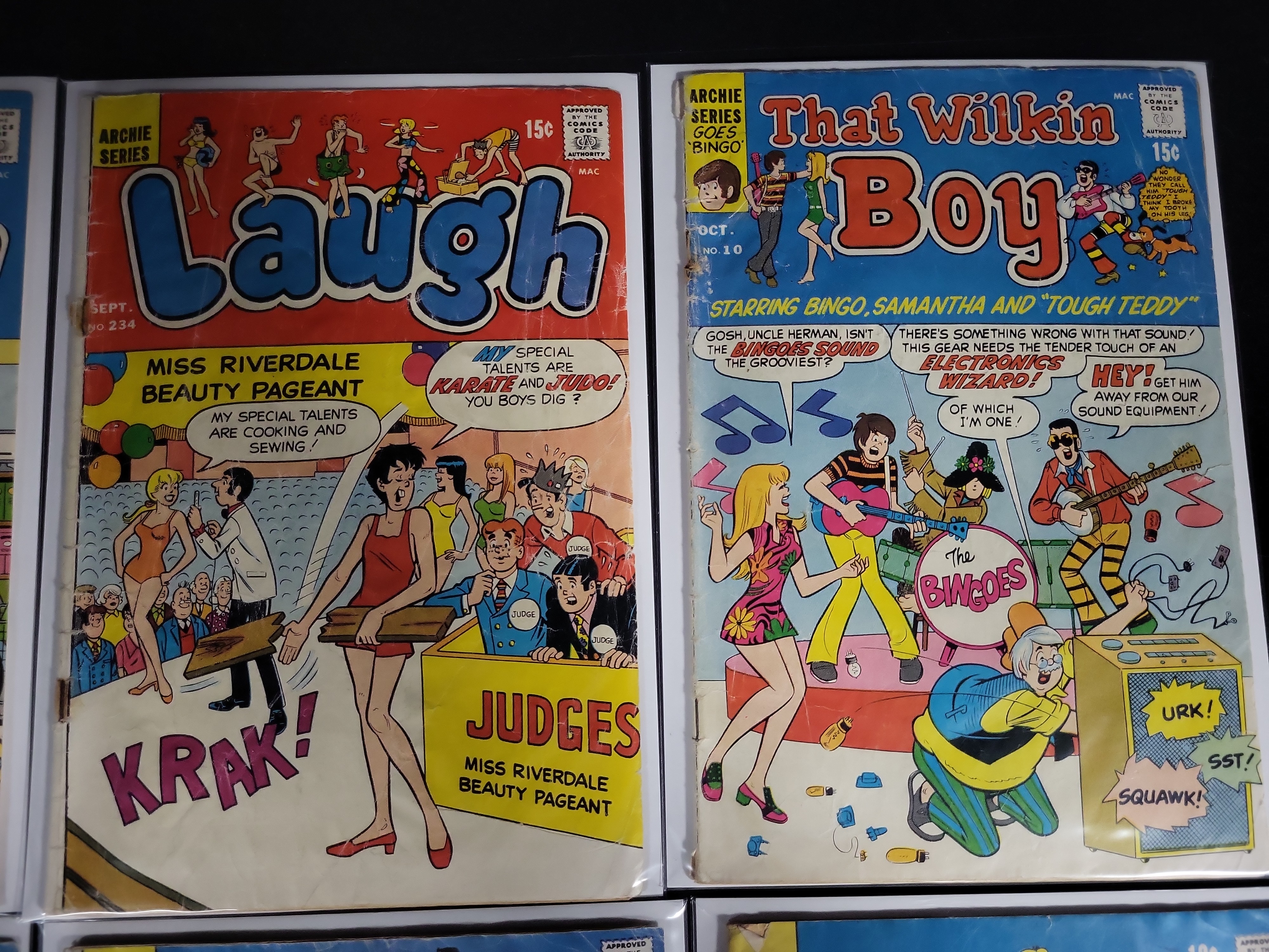I04788 | Collection of Eight Archie Series Comics
