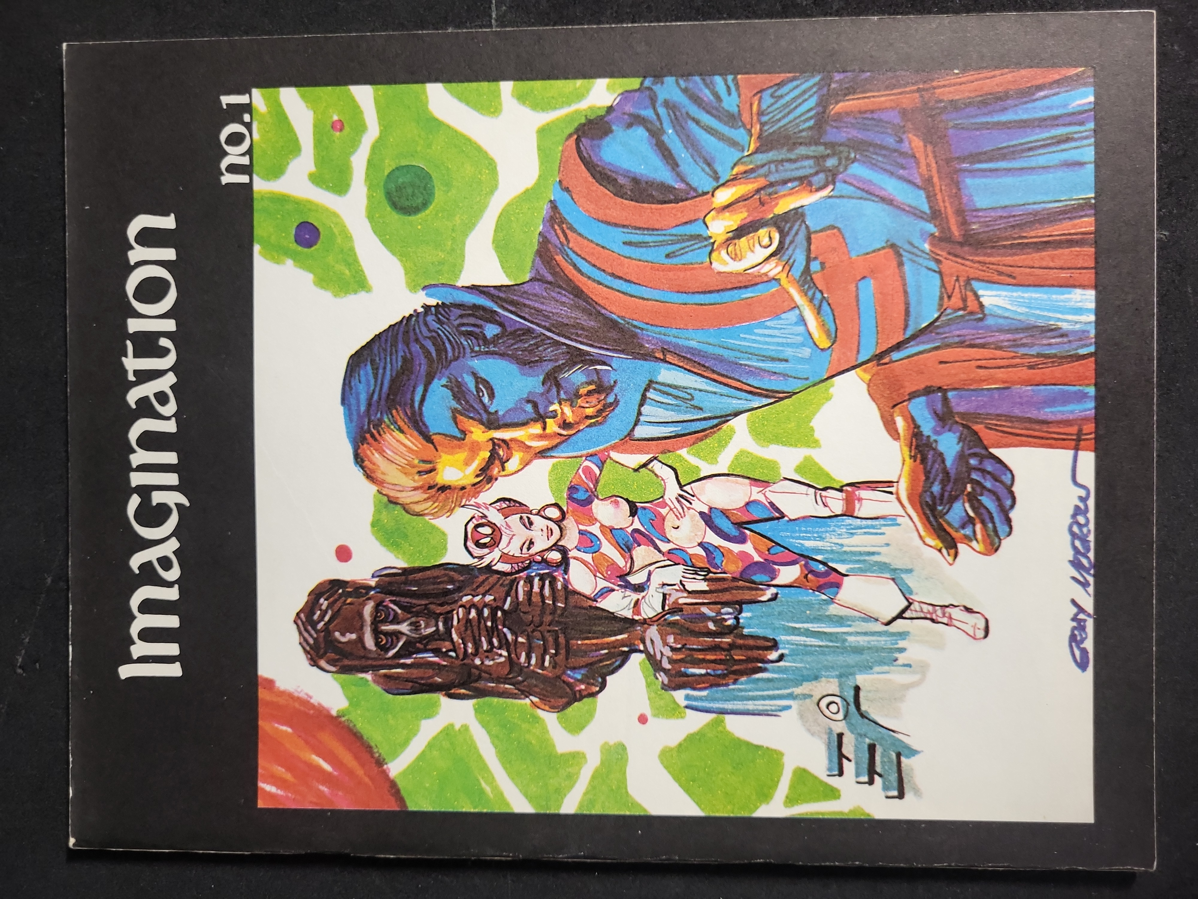 I03956 | Imagination No. 1 Gray Morrow Magazine