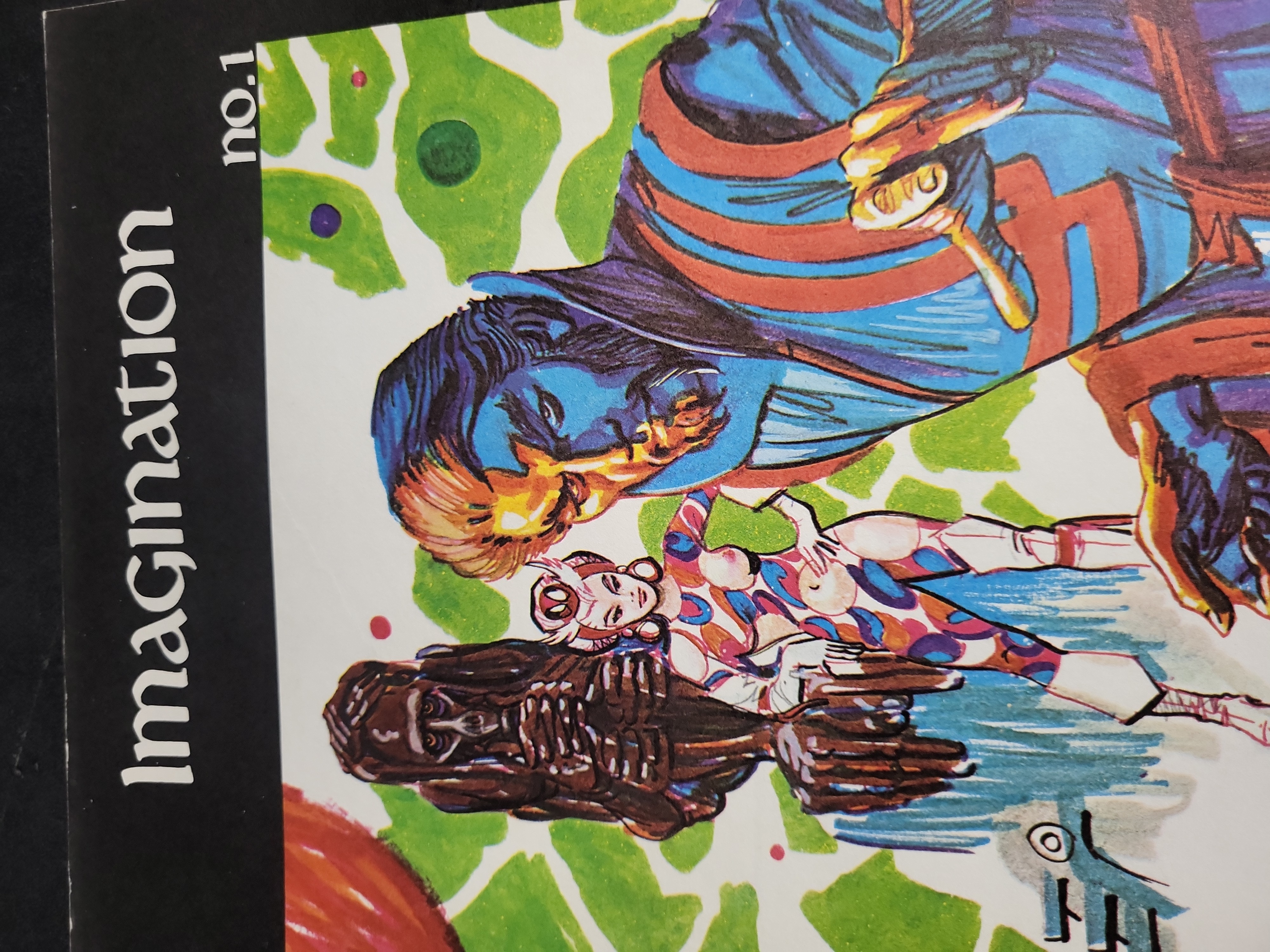 I03956 | Imagination No. 1 Gray Morrow Magazine