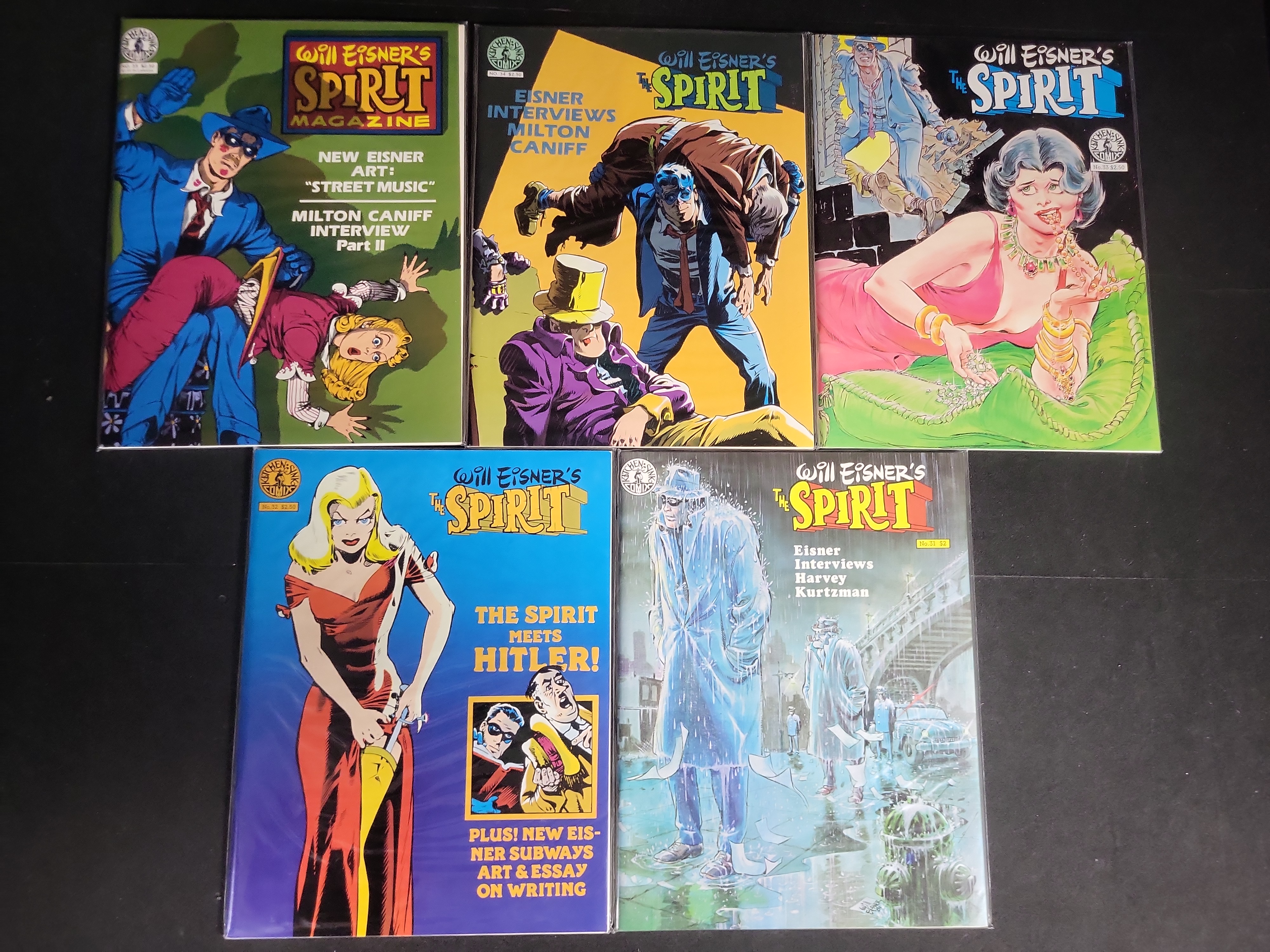 I04030 | Group of Will Eisner Spirit Magazines