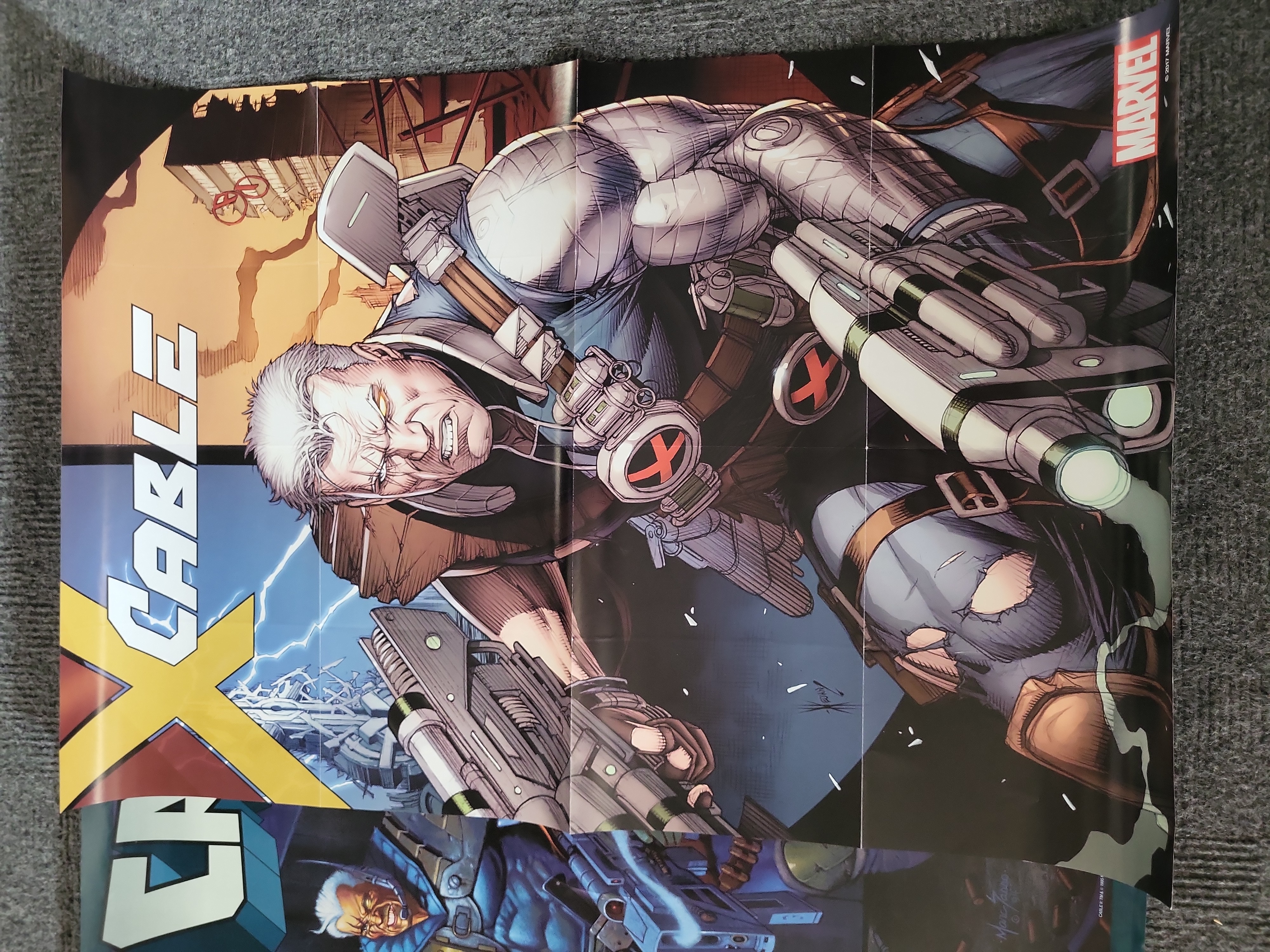 I04608 | Marvel Comics Promotional Poster Collection Cable, Bishop, and Deadpool