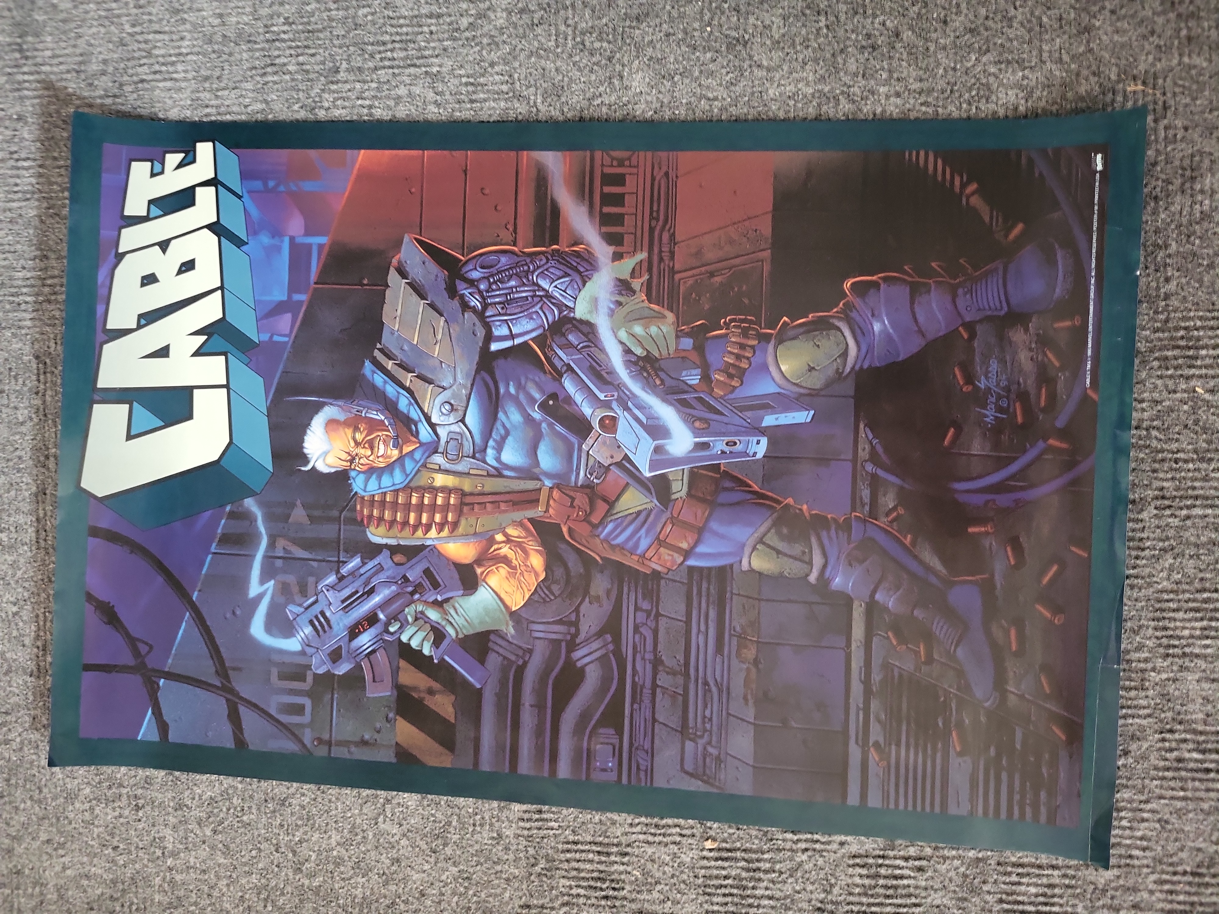 I04608 | Marvel Comics Promotional Poster Collection Cable, Bishop, and Deadpool