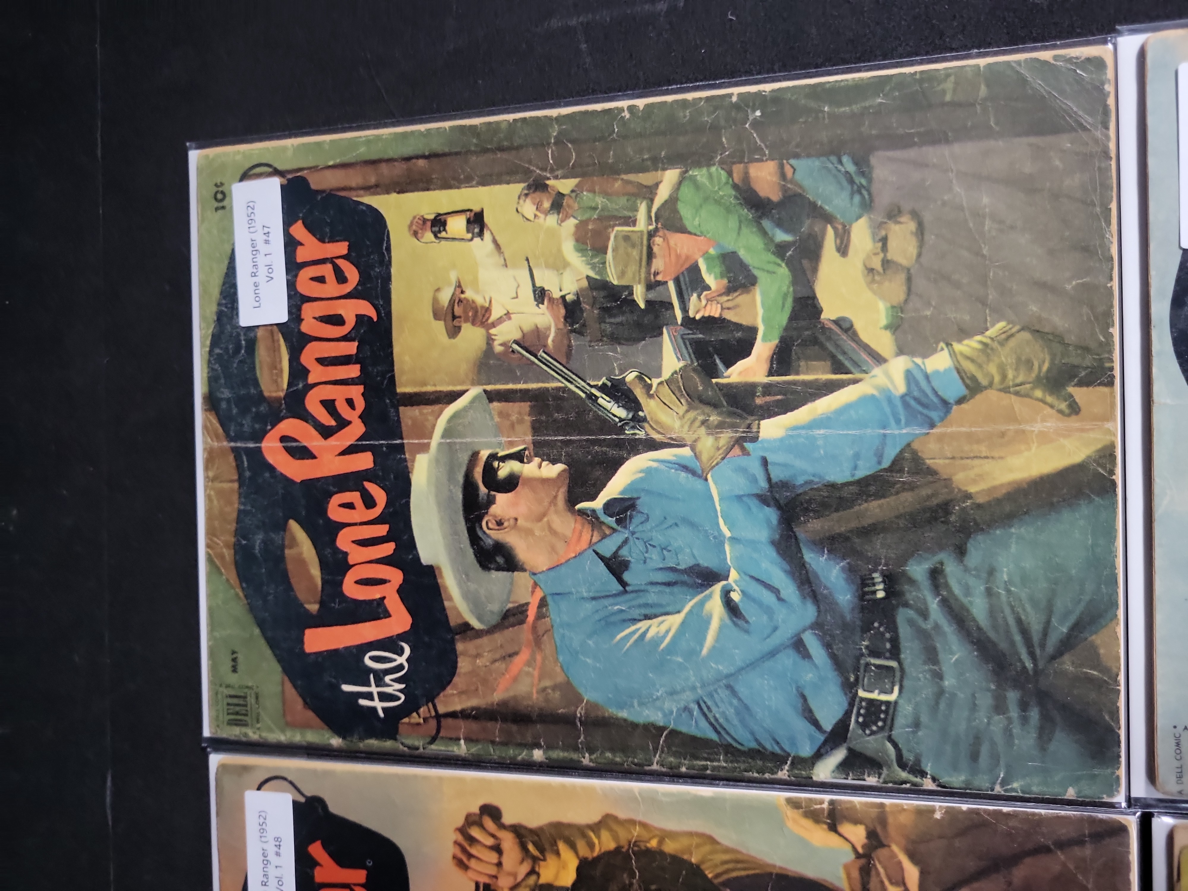 I04779 | Four Dell Lone Ranger Comics