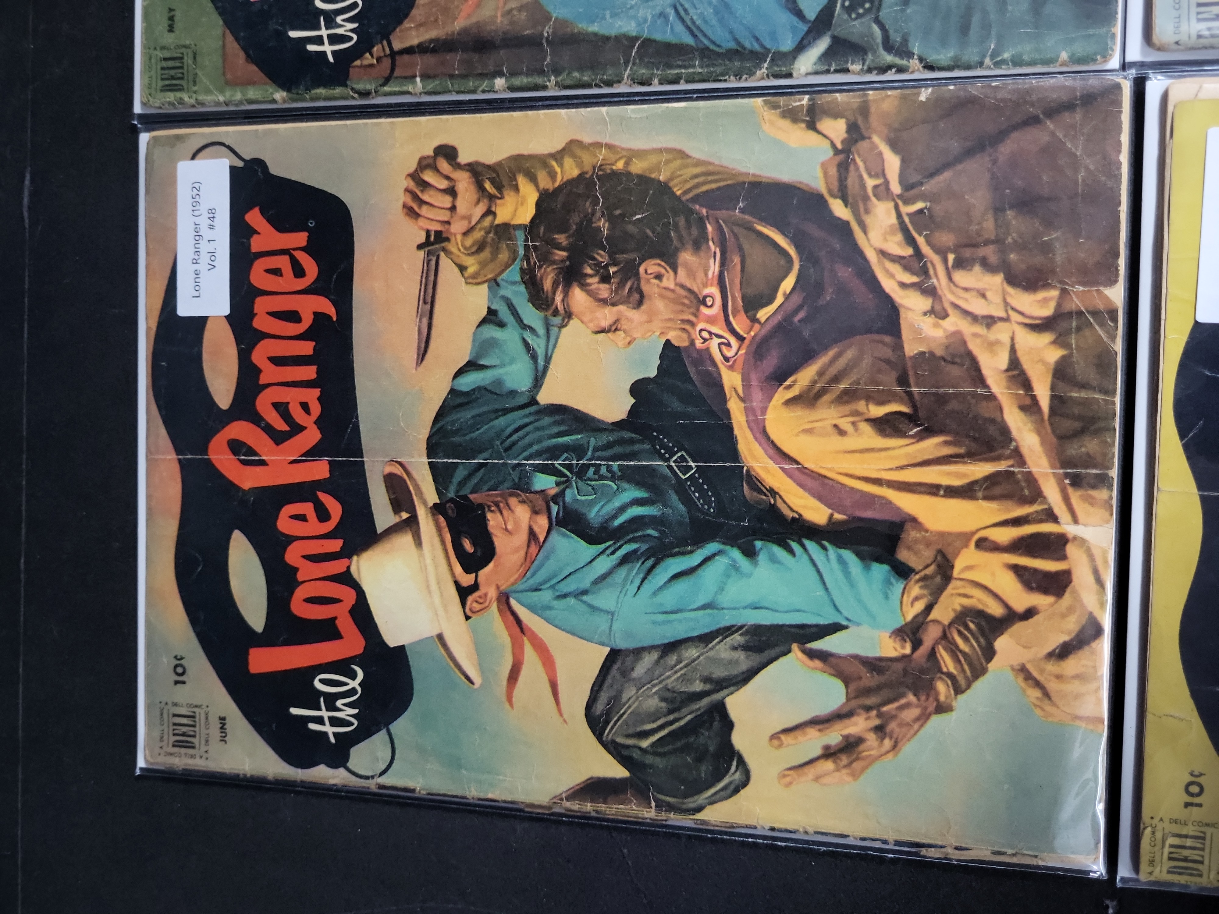 I04779 | Four Dell Lone Ranger Comics