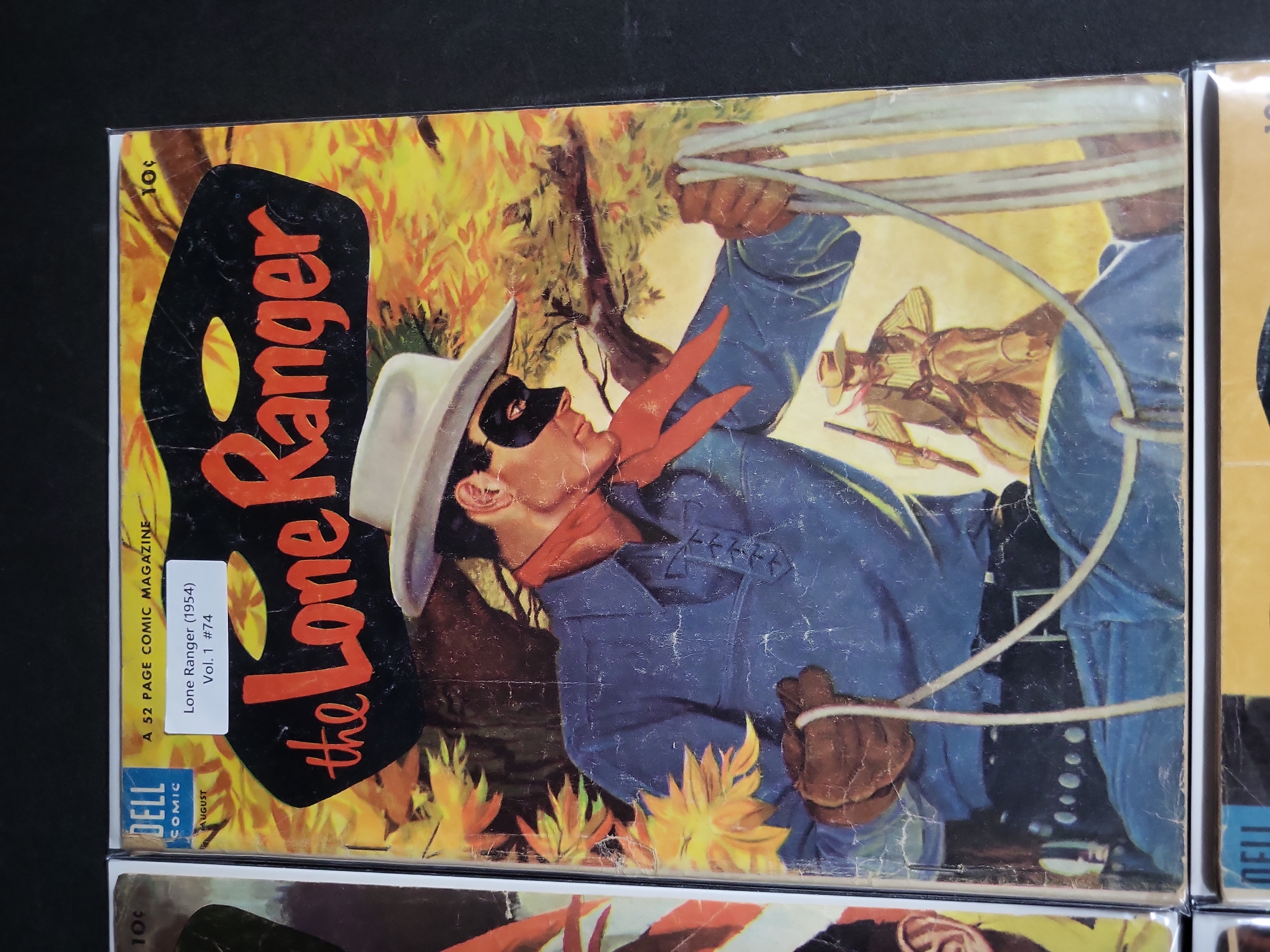 I04781 | Four Vintage Lone Ranger Dell Comics