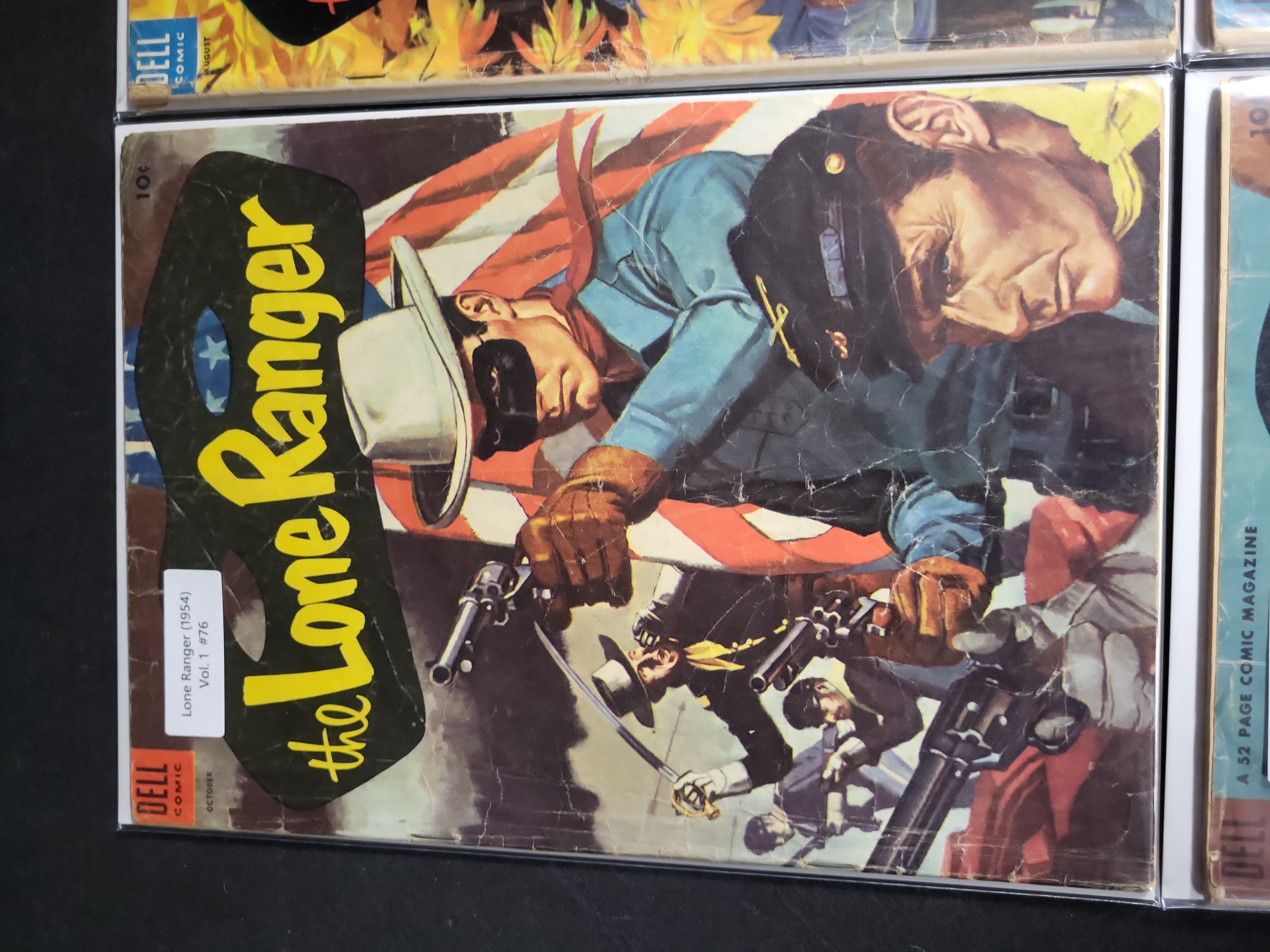I04781 | Four Vintage Lone Ranger Dell Comics