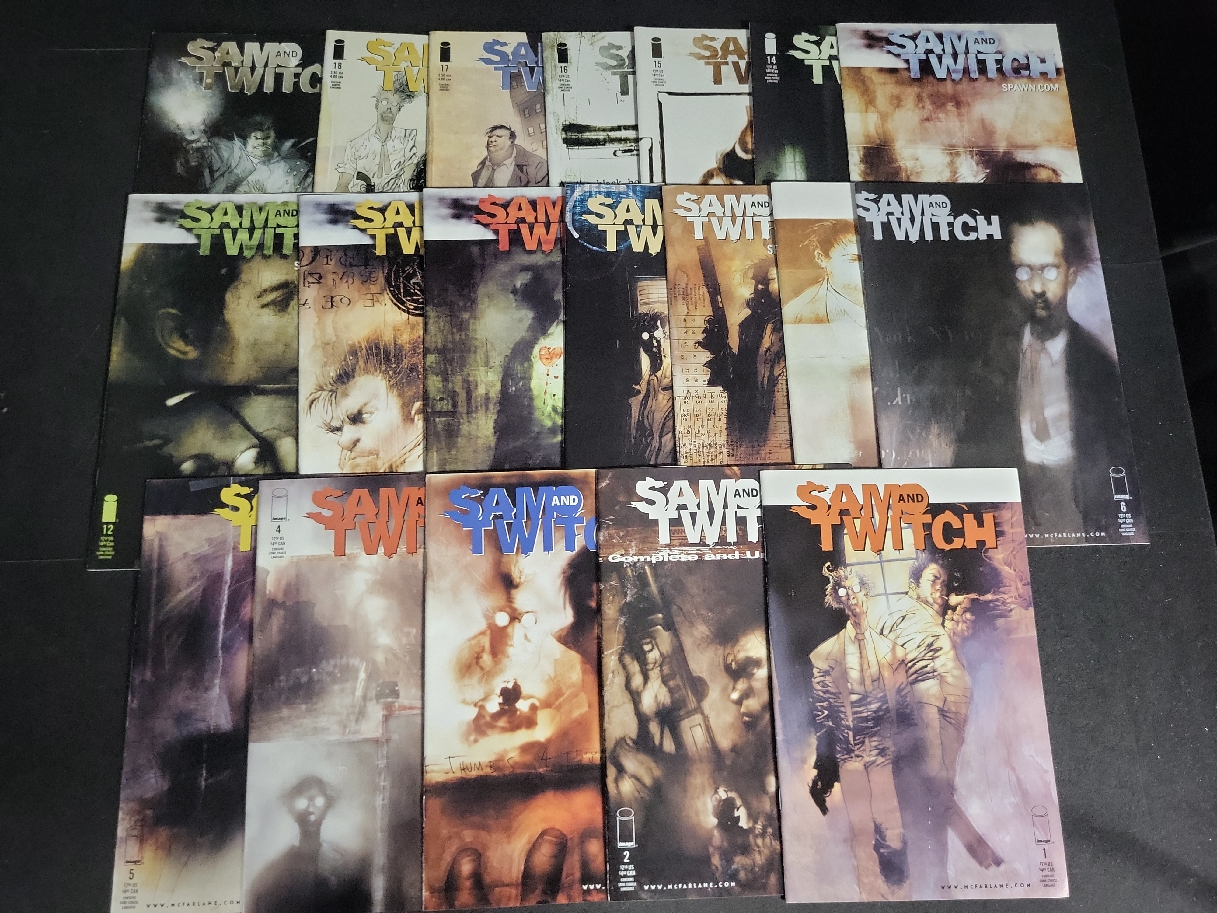 I03995 | Sam and Twitch Comic Book Collection