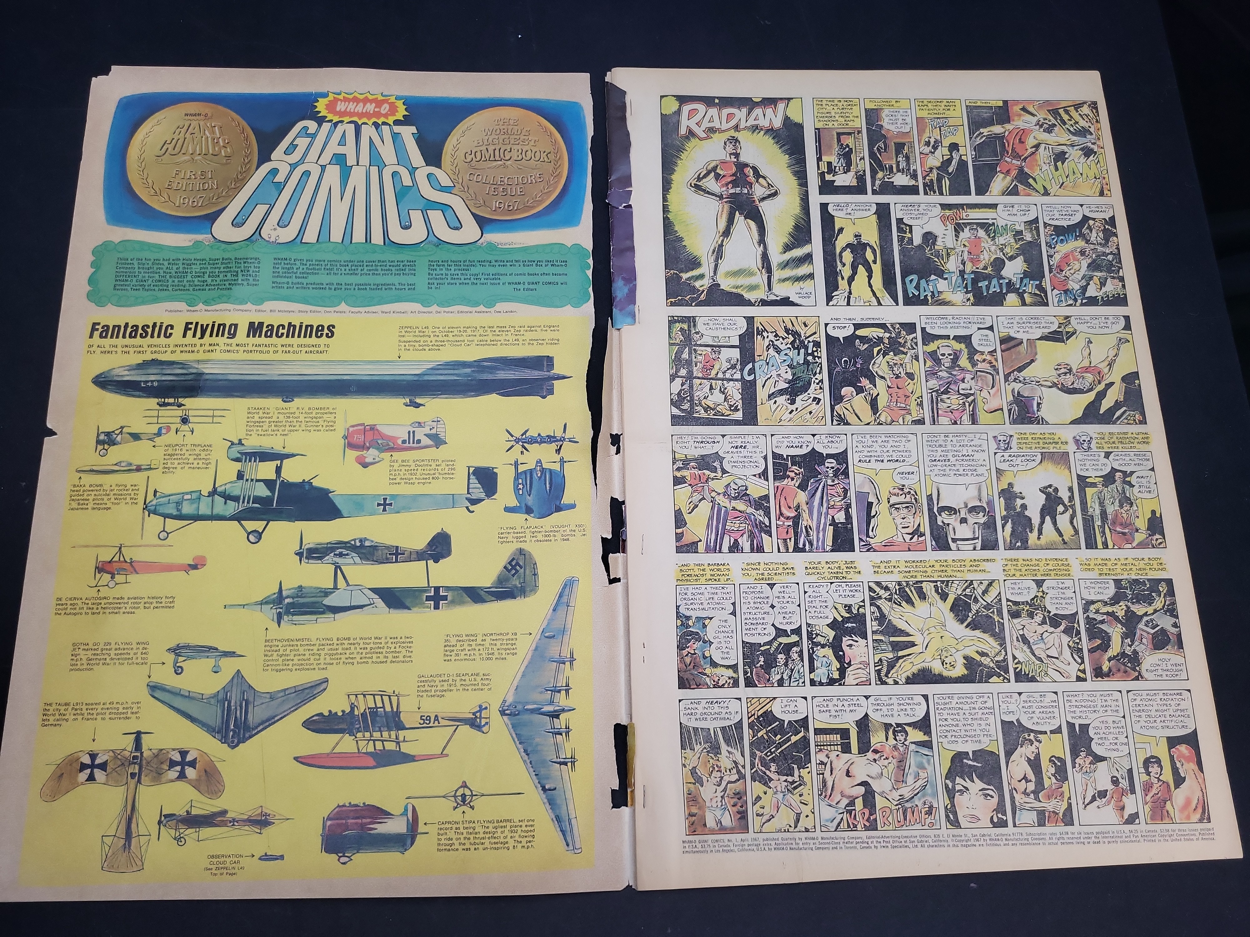 I03945 | Wham-O Giant Comics Issue No. 1