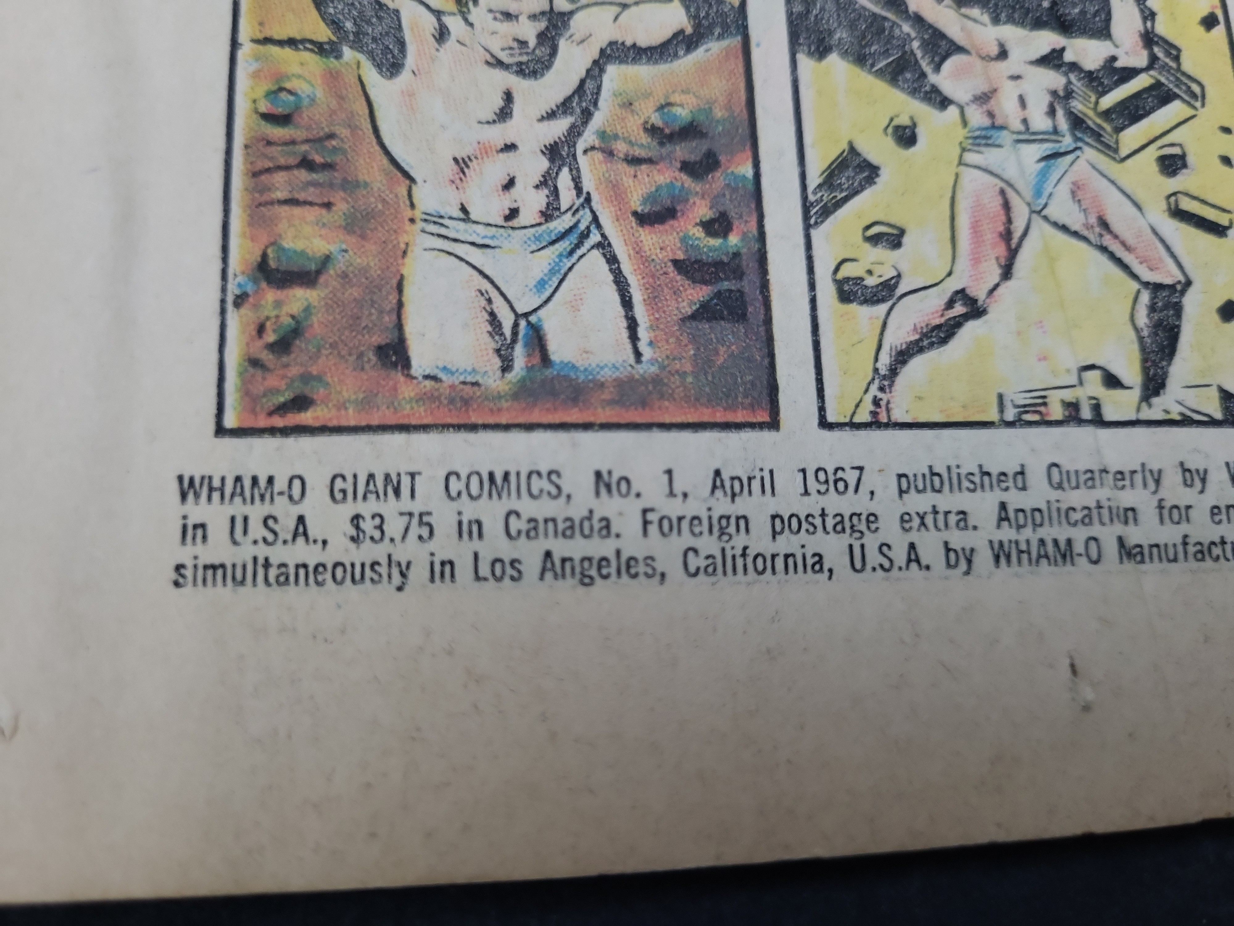 I03945 | Wham-O Giant Comics Issue No. 1