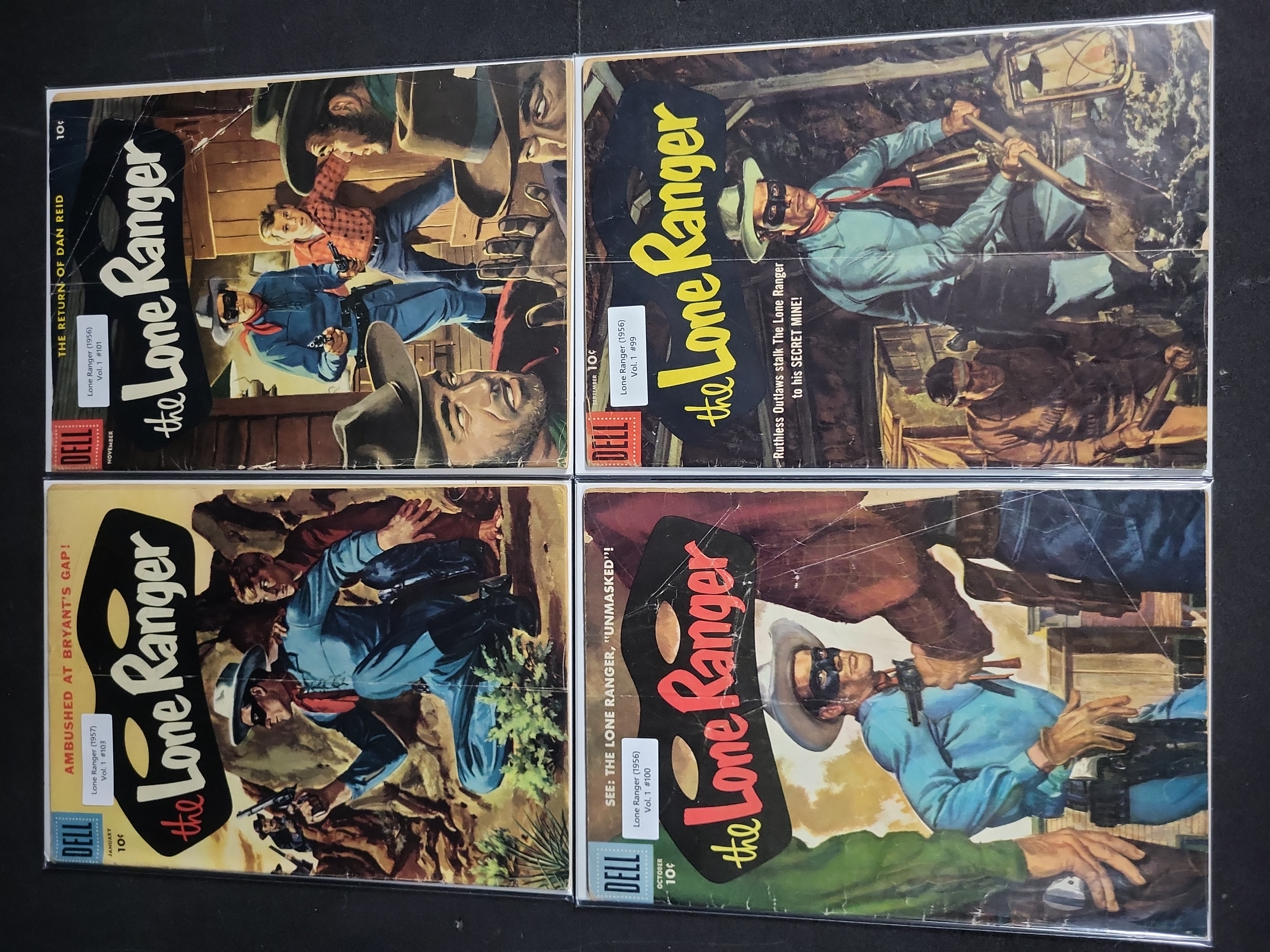 I04785 | Group of four Lone Ranger Dell Comics