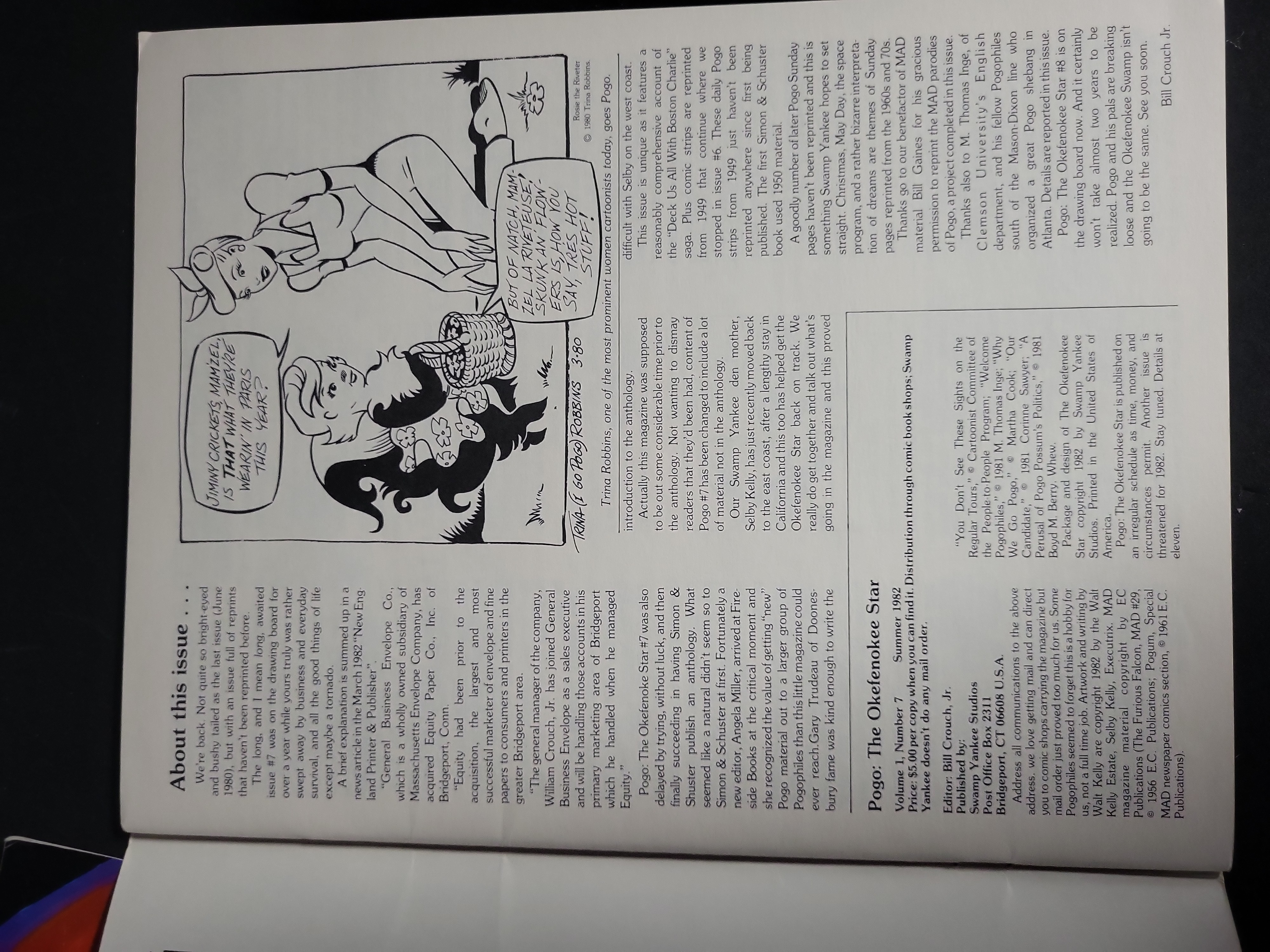 I04043 | Two Okefenokee Star Pogo Fanzines