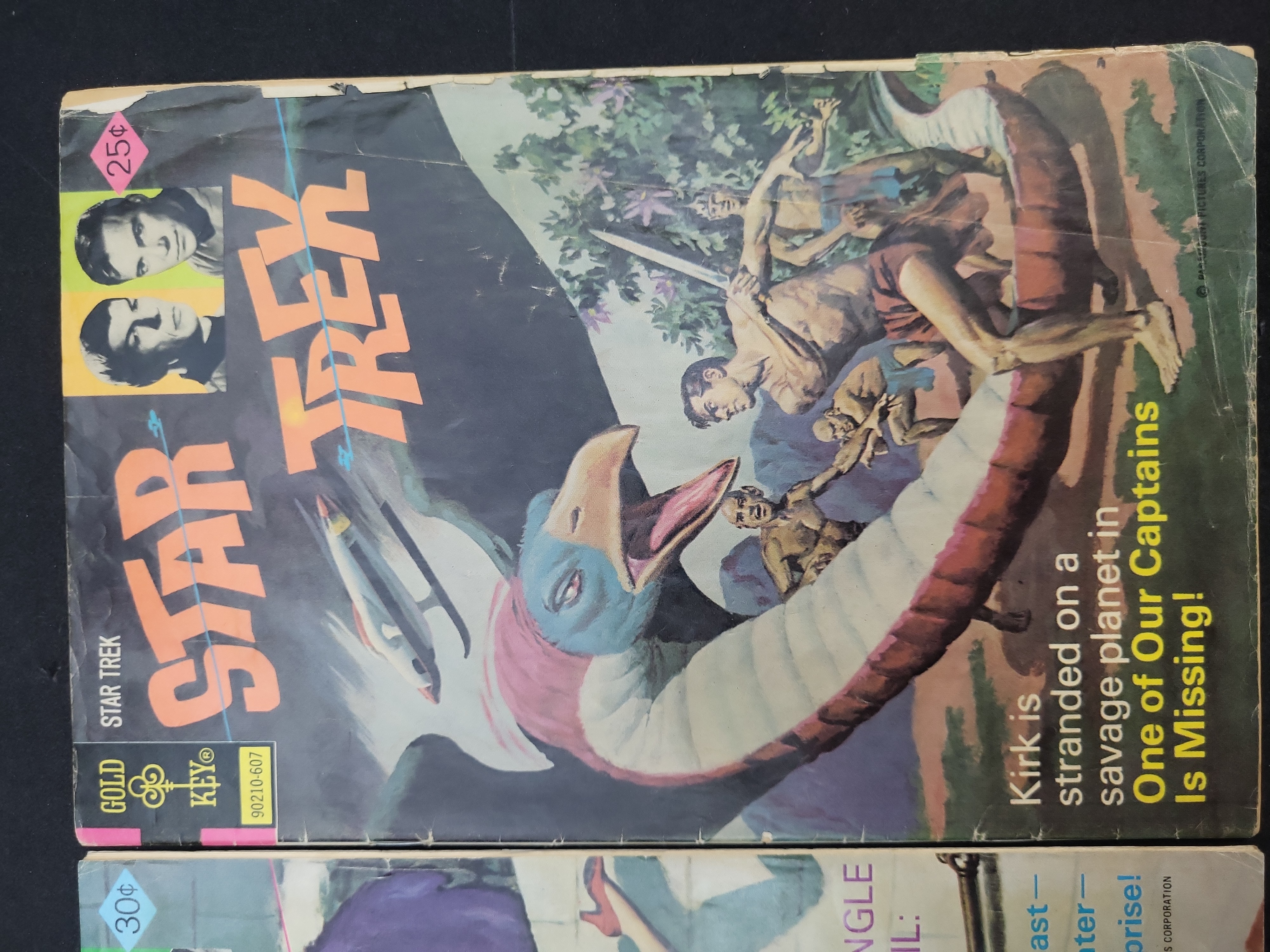I03990 | Trio of Vintage Star Trek Comics