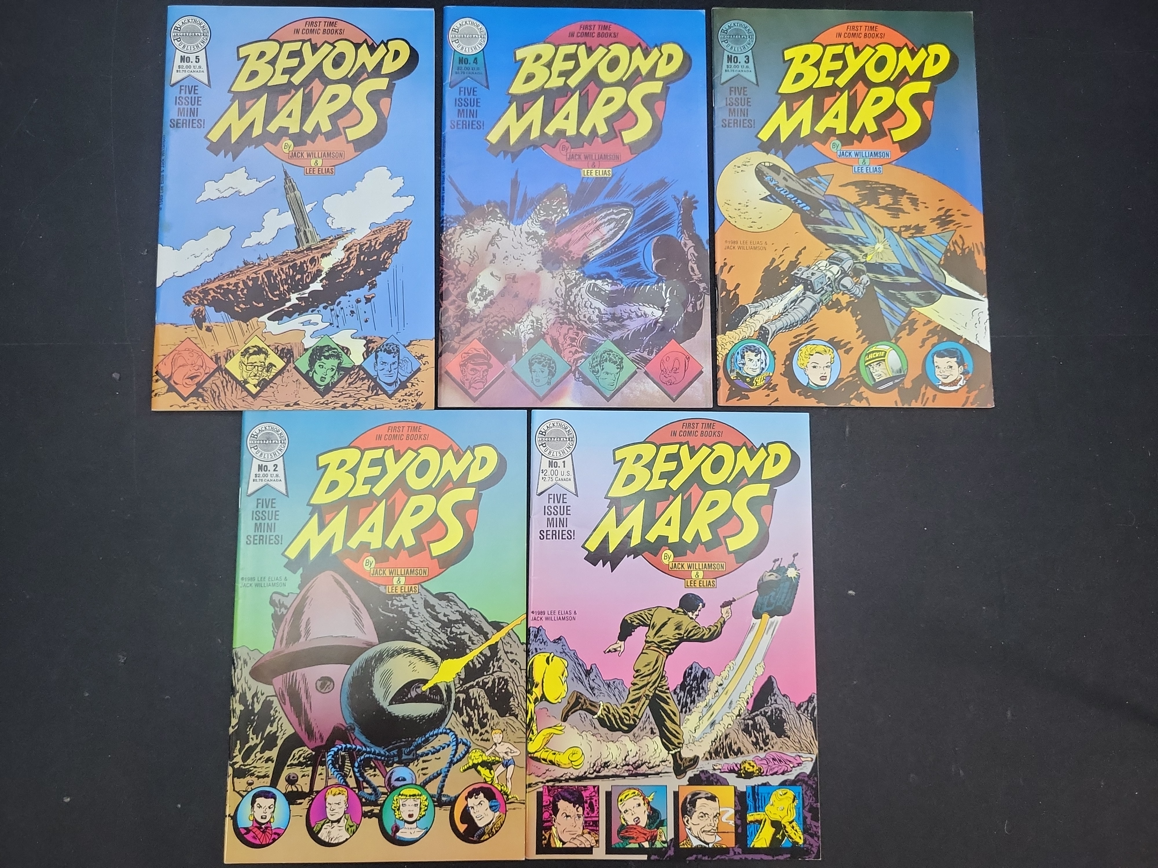 I04006 | Complete Beyond Mars Comic Mini-Series