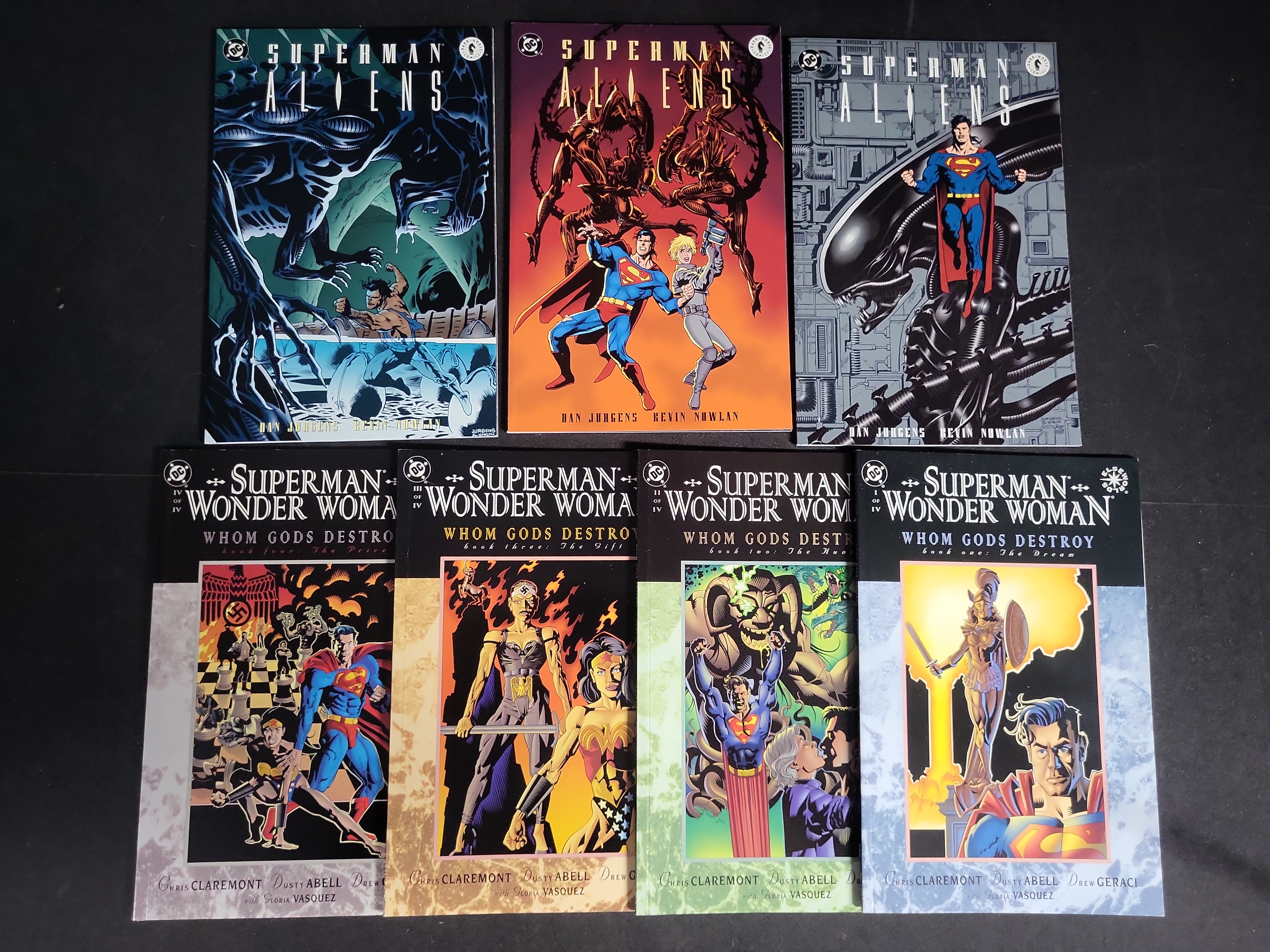 I03993 | Seven DC Superman Limited Series Comics
