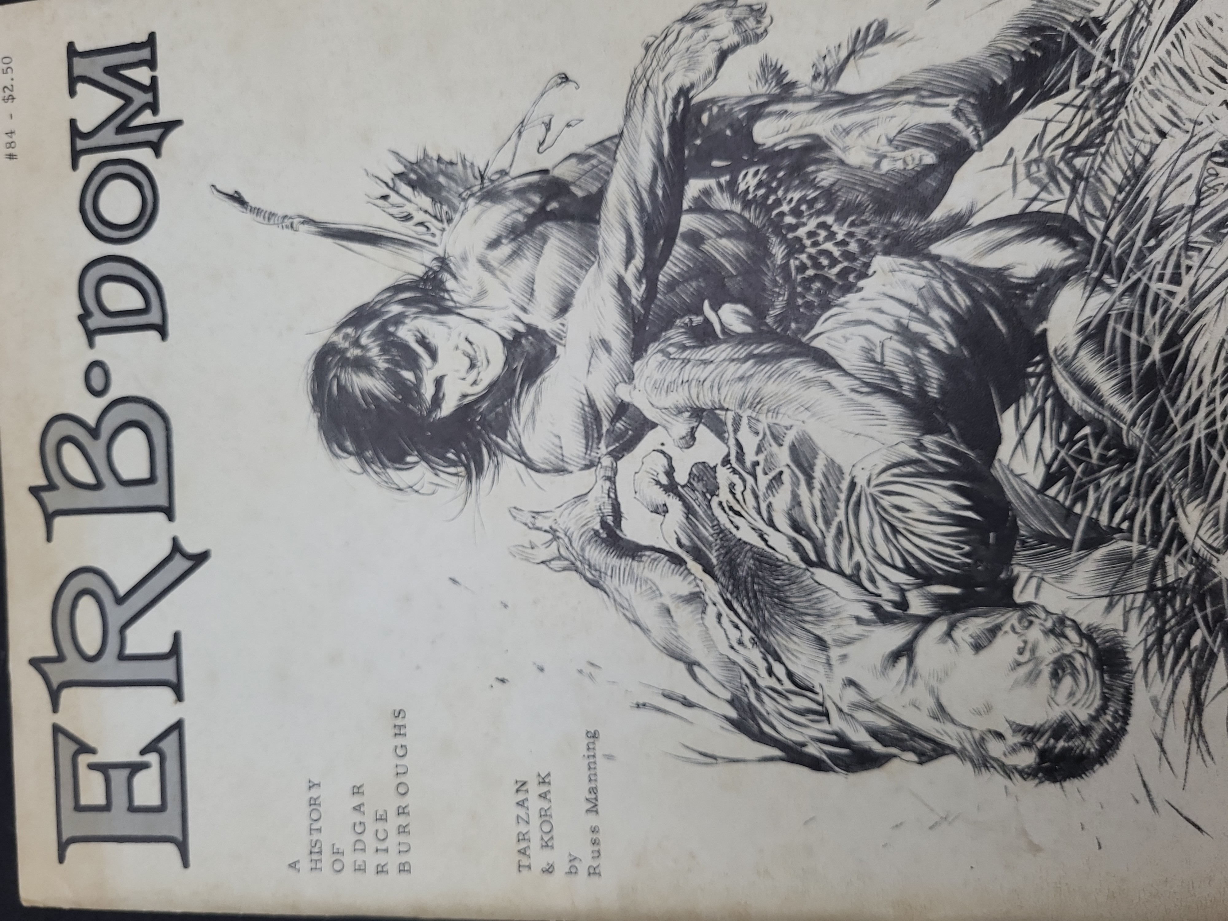 I03942 | ERB-dom Issue 84 Frazetta Fanzine