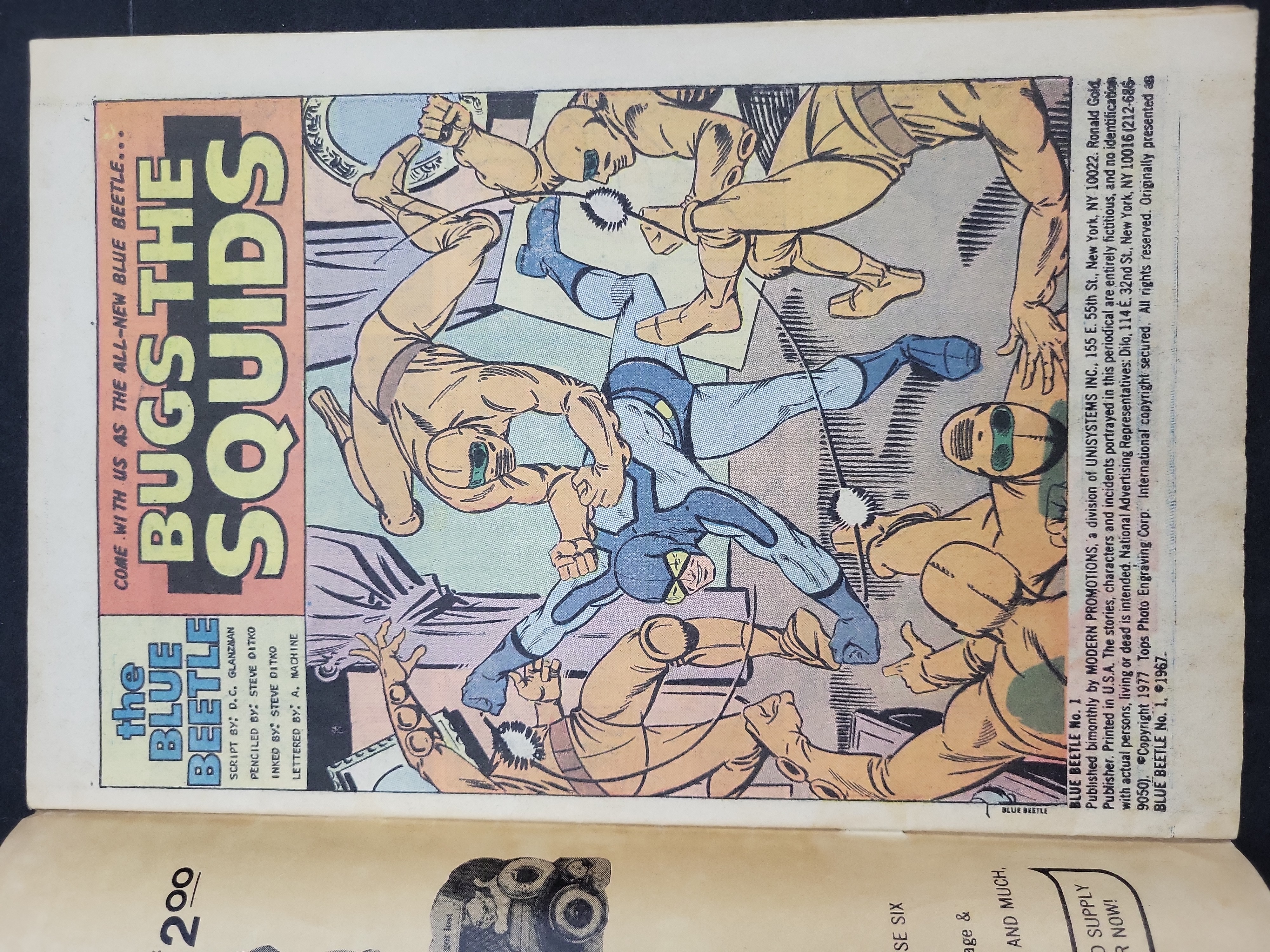I03989 | Modern Comics Blue Beetle No. 1