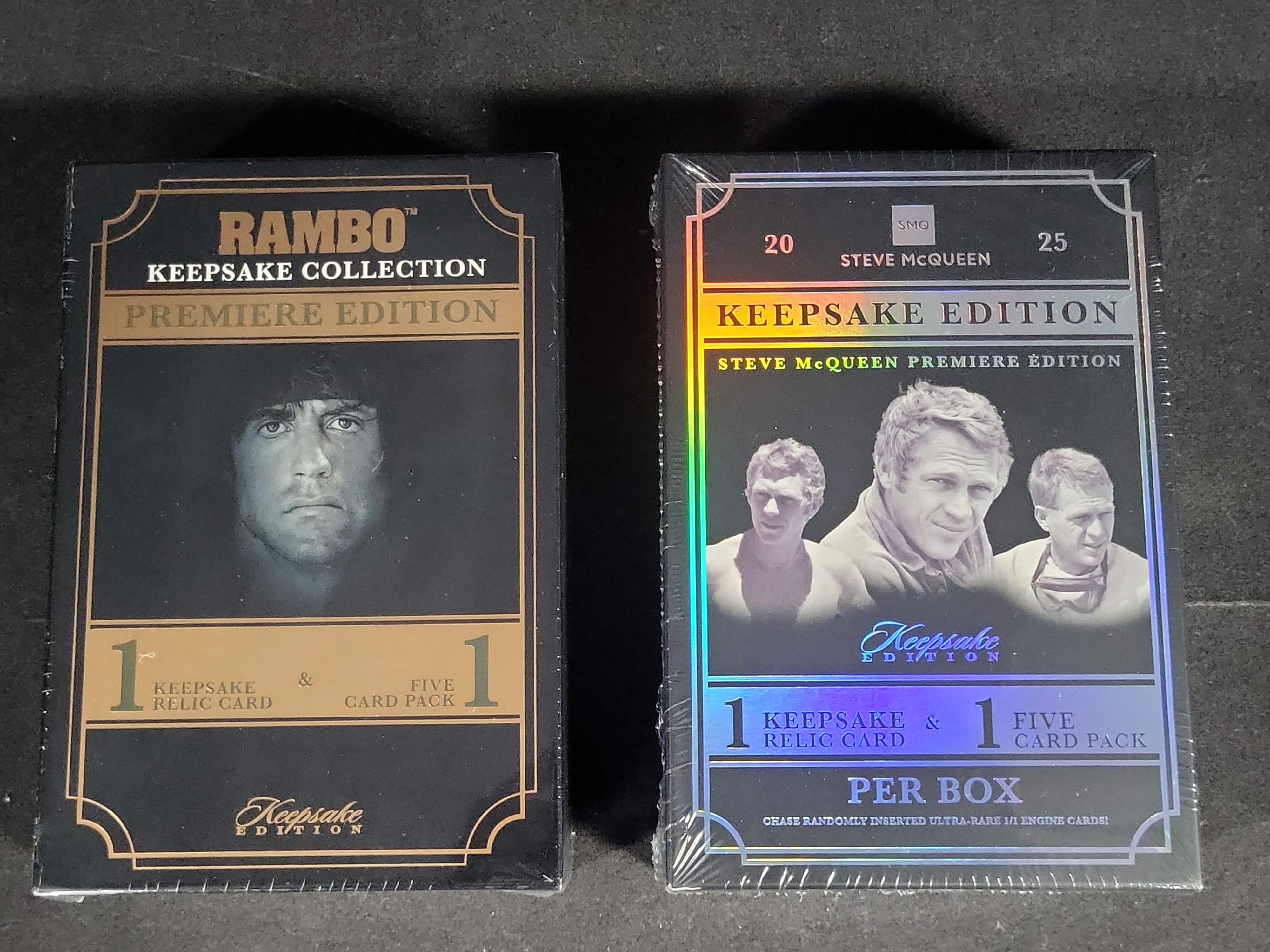 I04464 | Two Keepsake Edition Trading Card Boxes