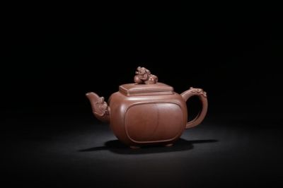 Mark, Chinese Yixing Zisha Teapot. 10.6cm H