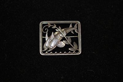 Georg Jensen Dolphin brooch