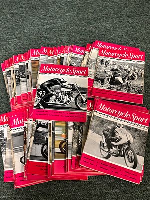 Motorcycle Sport Magazine - a large quantity covering the 1960-1970 period