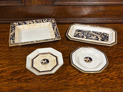 Wedgwood Cornucopia - two rectangular and two octagonal dishes