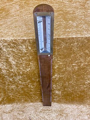 Mining Barometer (empty but can be refilled)