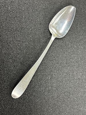 An Irish hallmarked silver spoon (Dublin c1800) weighing 25.33gm
