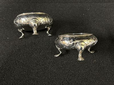 Two HM Silver salts (one a/f) weighing 146.71 gms