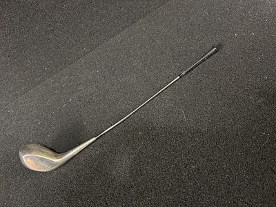 A Danish (Frijast) novelty silver plated cocktail stirrer in the shape of a golf club being 23 